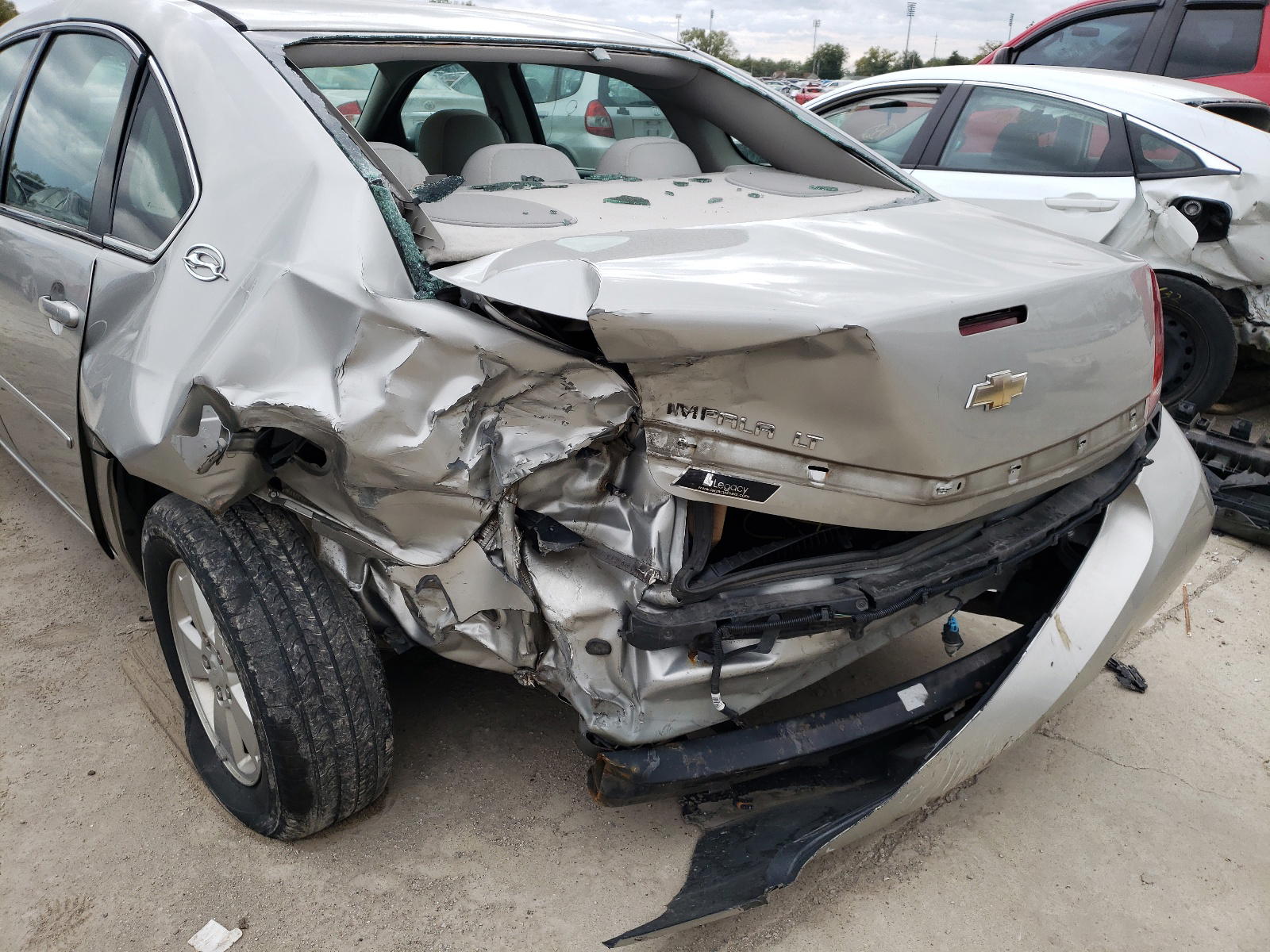 Photo 9 from auction – 2007 CHEVROLET IMPALA LT with VIN 2G1WT58N779360325