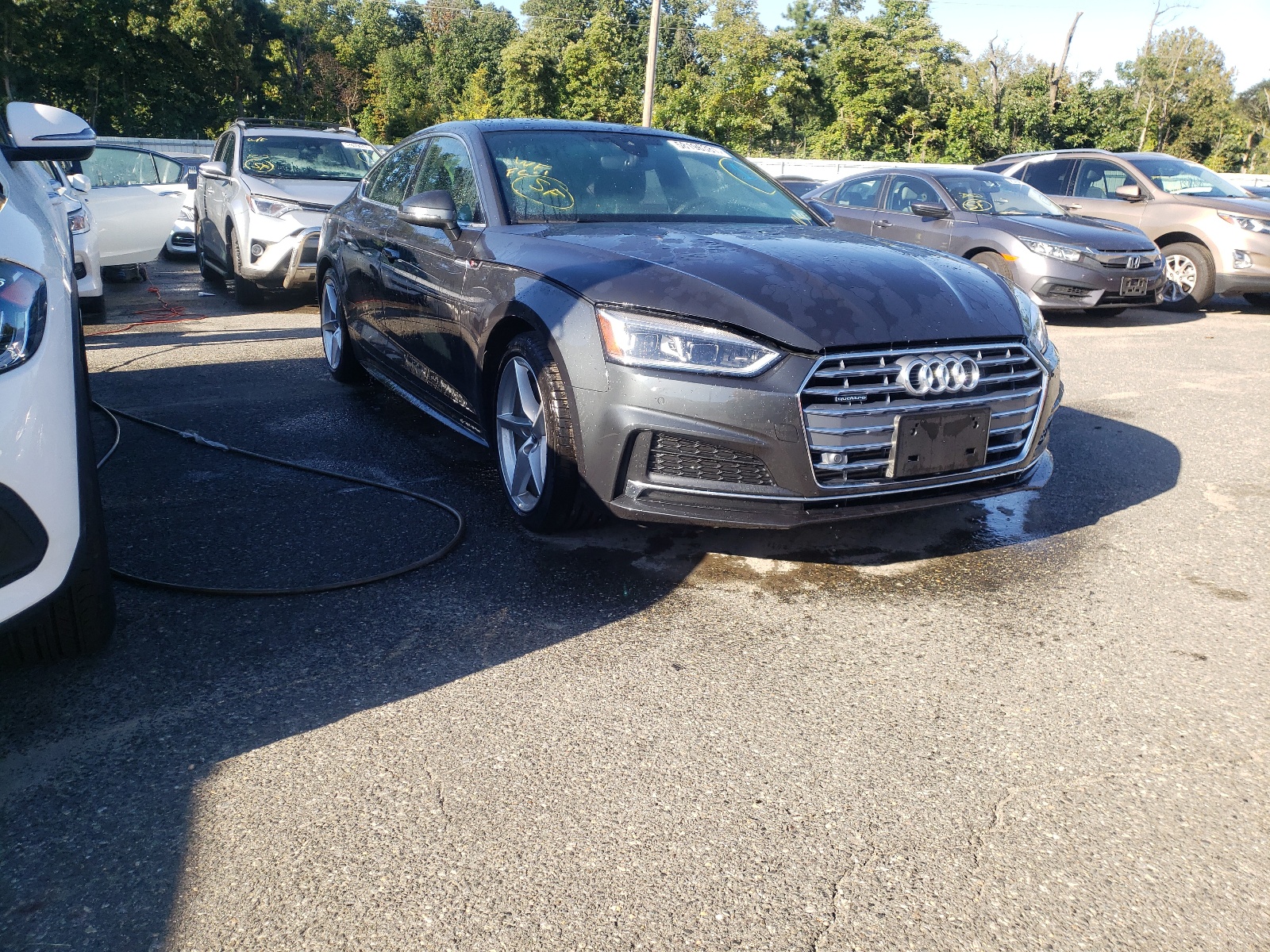 Photo 1 from auction – 2019 AUDI A5 PREMIUM with VIN WAUENCF51KA097490