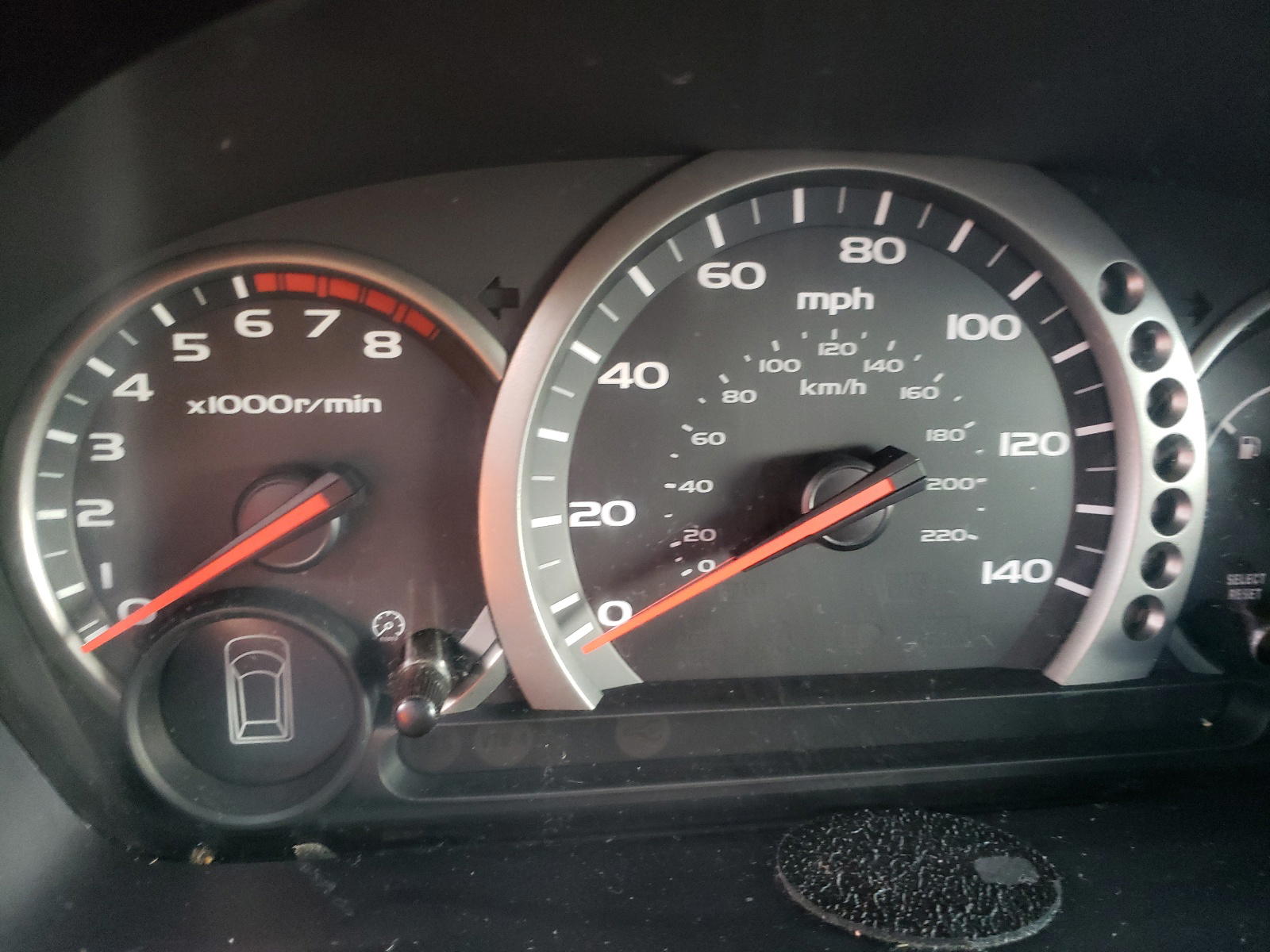 Photo 8 from auction – 2003 HONDA PILOT EXL with VIN 2HKYF18533H512124