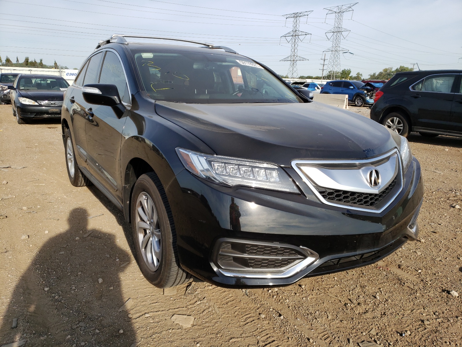 ACURA RDX 2017 with VIN 5J8TB3H38HL010567 - Photo from auction