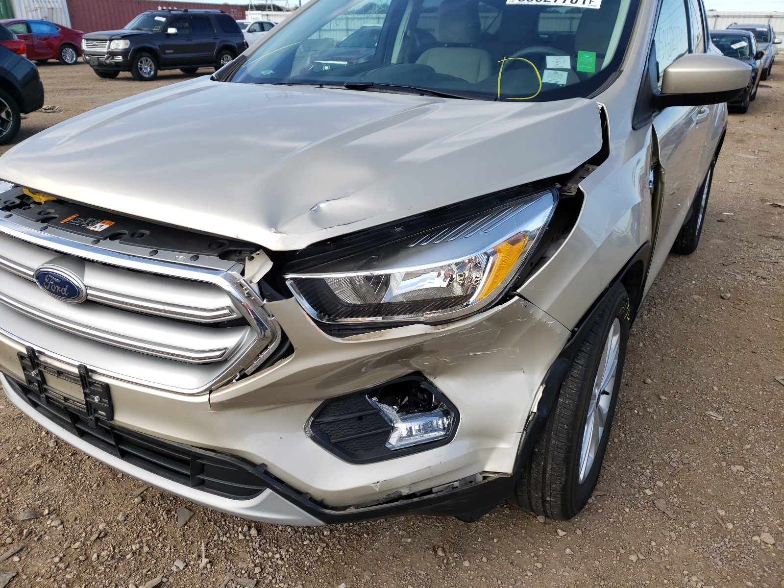 Photo 9 from auction – 2017 FORD ESCAPE SE with VIN 1FMCU0GD8HUE53230
