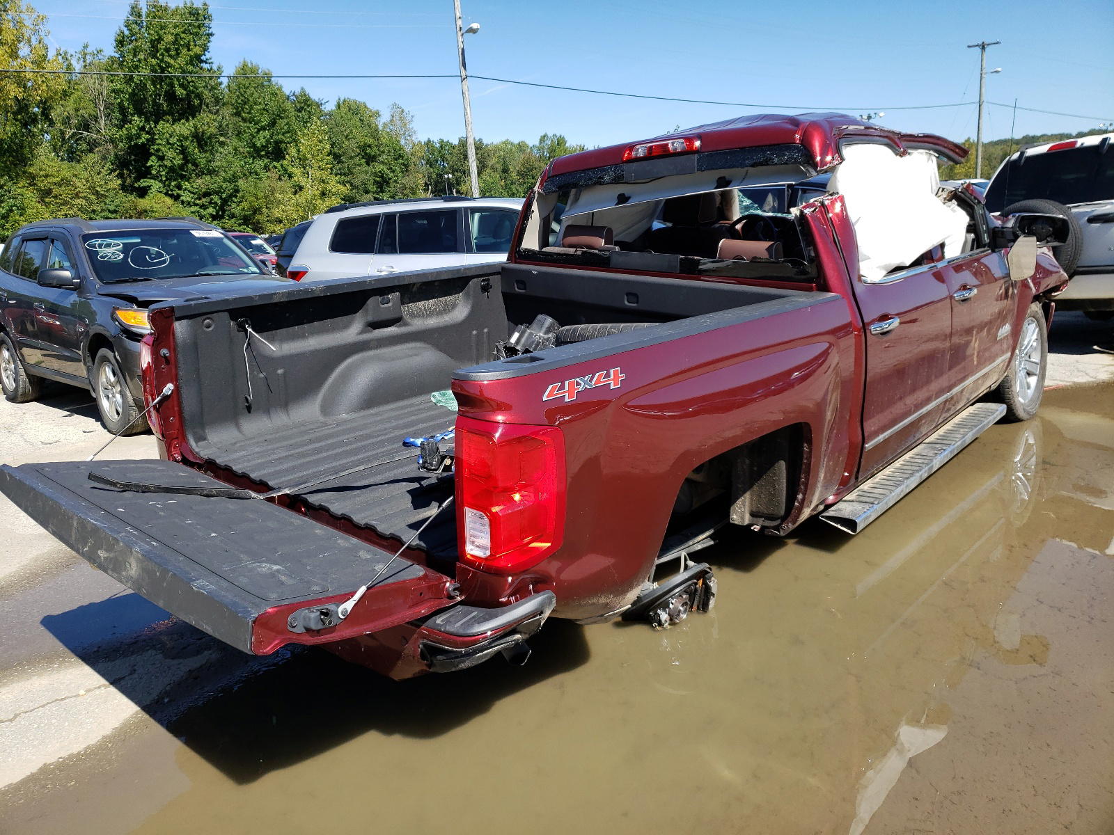 Photo 4 from auction – 2016 CHEVROLET SILVERADO with VIN 3GCUKTEC7GG254665