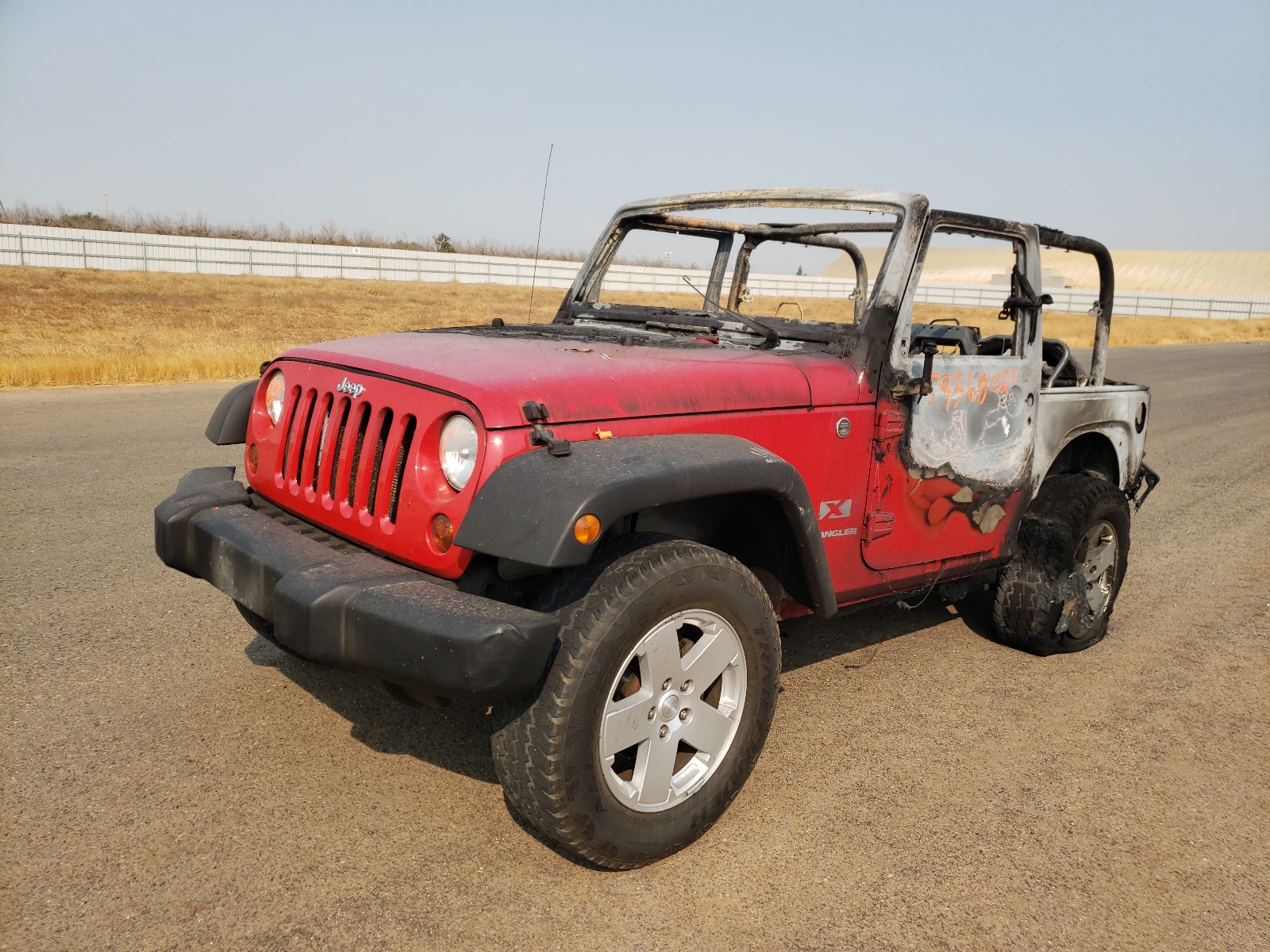 Photo 2 from auction – 2008 JEEP WRANGLER X with VIN 1J4FA24188L635123