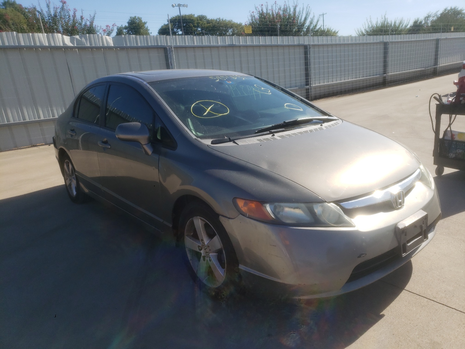 HONDA CIVIC EX 2007 with VIN 1HGFA16877L099792 - Photo from auction