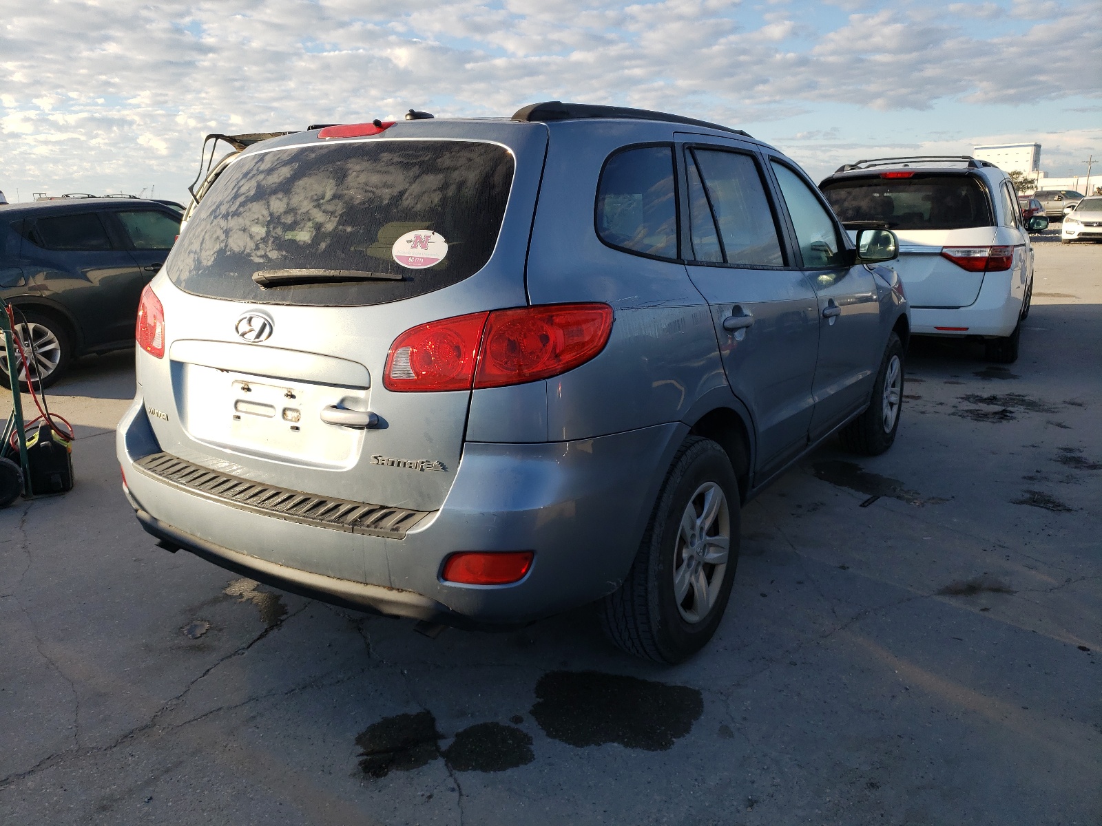 Photo 4 from auction – 2009 HYUNDAI SANTA FE G with VIN 5NMSG13D19H327125