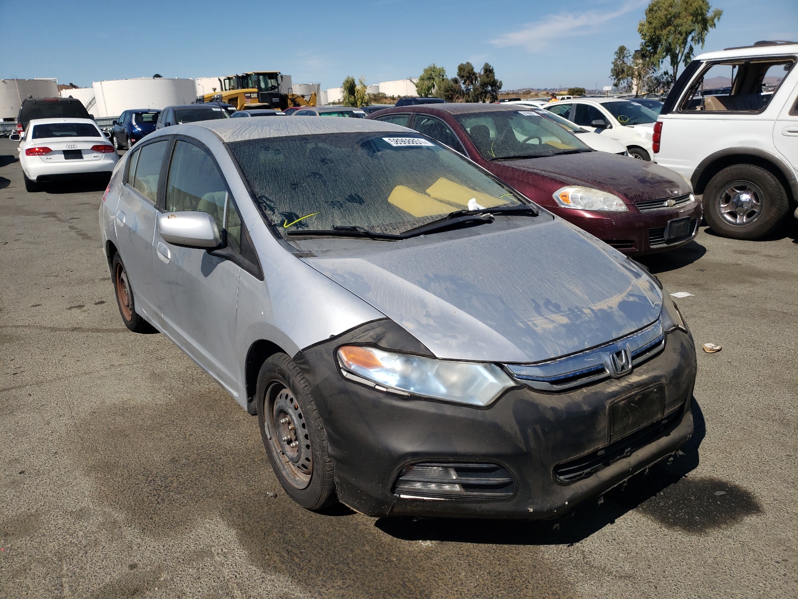 HONDA INSIGHT LX 2012 with VIN JHMZE2H59CS000722 - Photo from auction