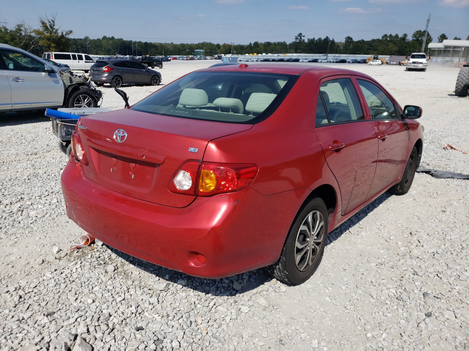 Photo 4 from auction – 2010 TOYOTA COROLLA BA with VIN JTDBU4EE6AJ070865