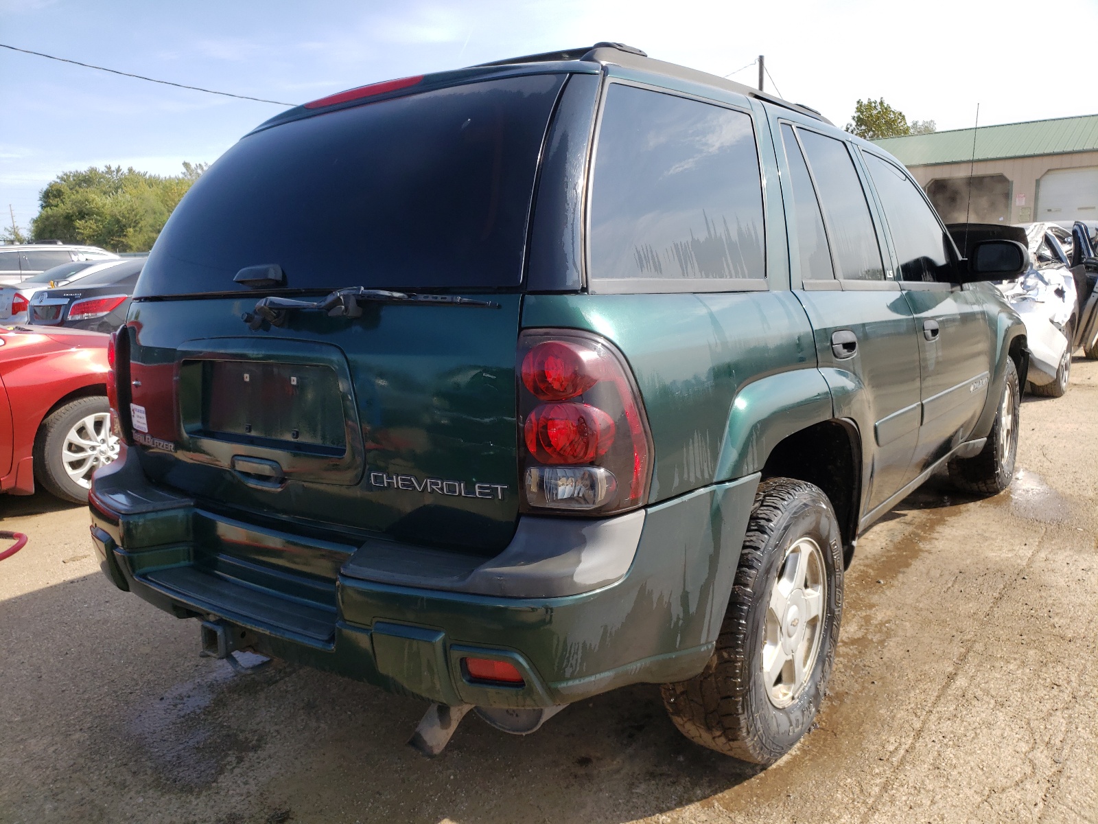 Photo 4 from auction – 2002 CHEVROLET TRAILBLAZE with VIN 1GNDT13S622389849