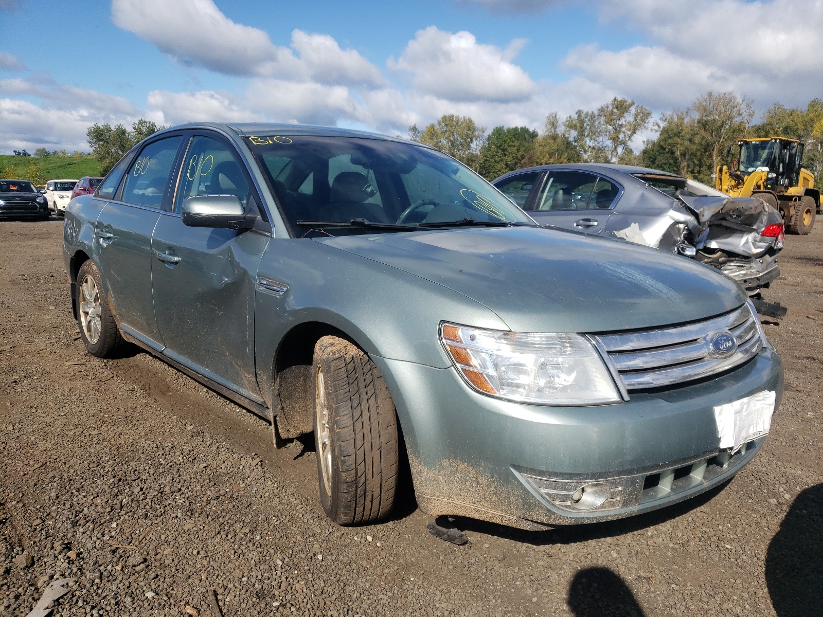 FORD TAURUS SEL 2008 with VIN 1FAHP24W98G105931 - Photo from auction