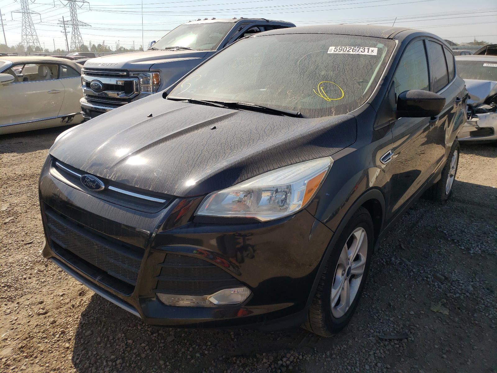 Photo 2 from auction – 2014 FORD ESCAPE SE with VIN 1FMCU0GX9EUC53589