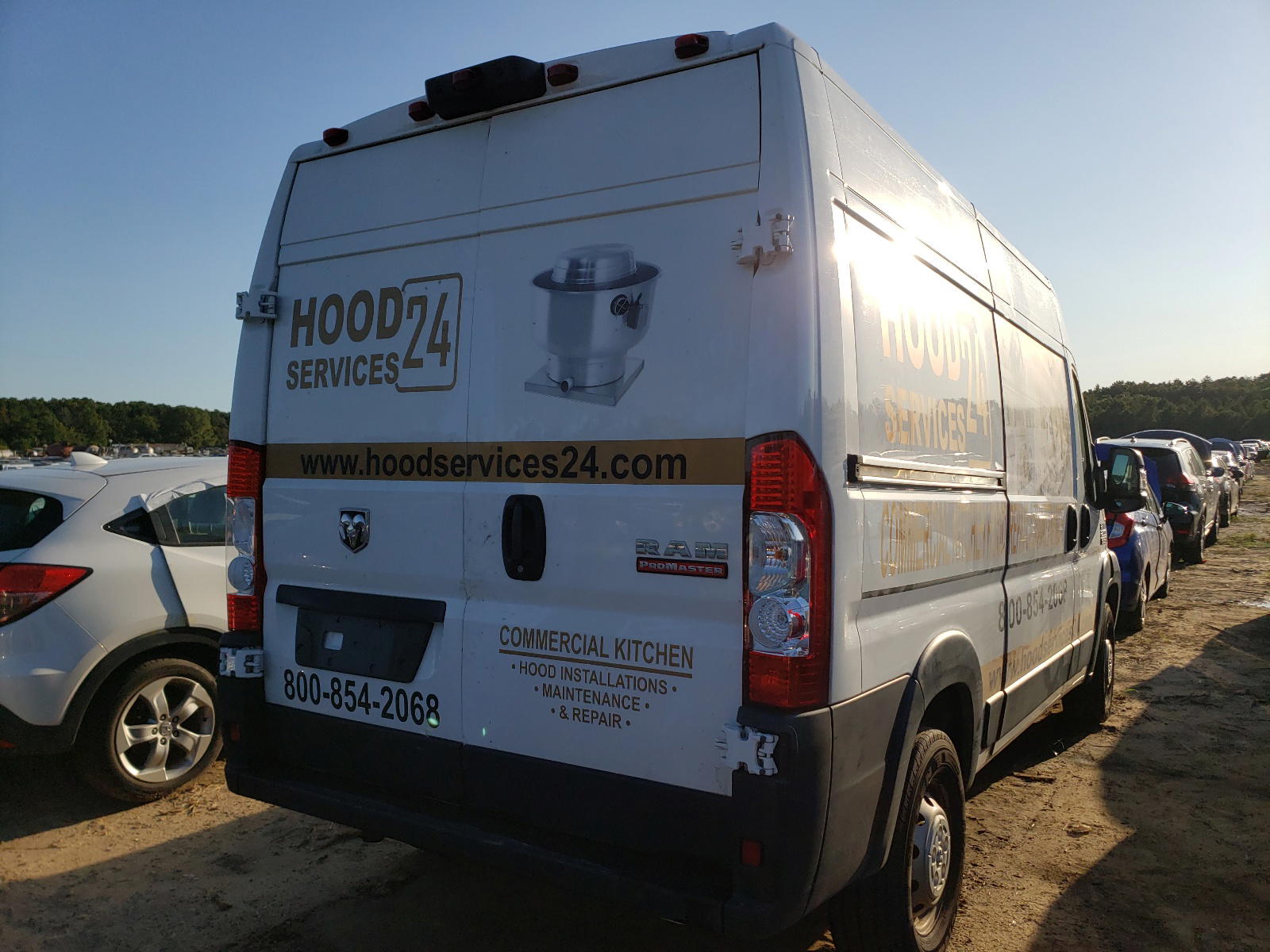 Photo 4 from auction – 2019 RAM PROMASTER with VIN 3C6TRVCG8KE563694
