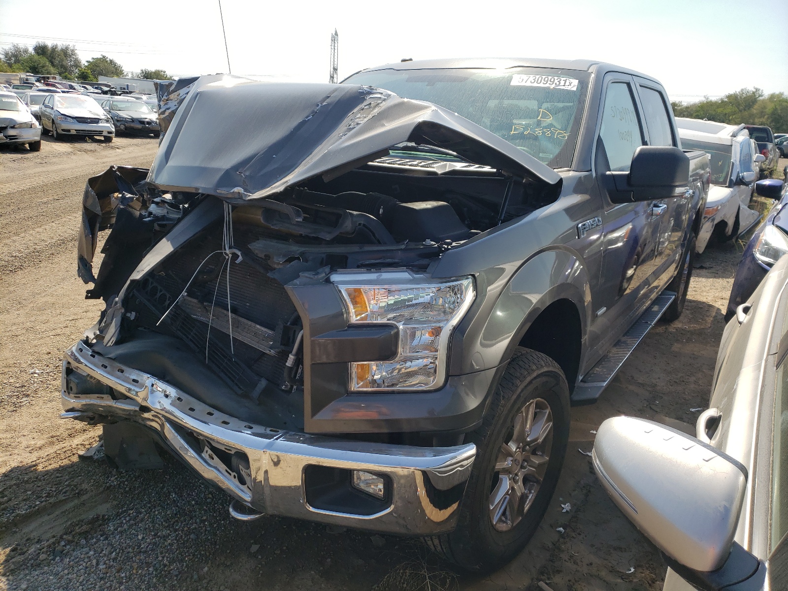 Photo 2 from auction – 2016 FORD F150 SUPER with VIN 1FTEW1EP1GKE28898