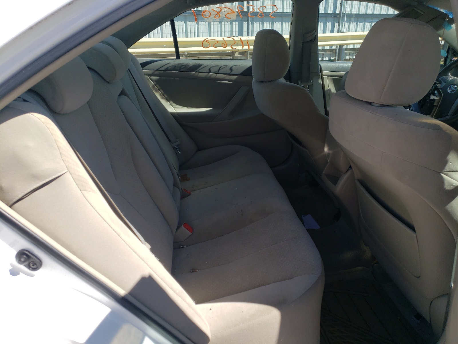 Photo 6 from auction – 2009 TOYOTA CAMRY BASE with VIN 4T1BE46K69U869729
