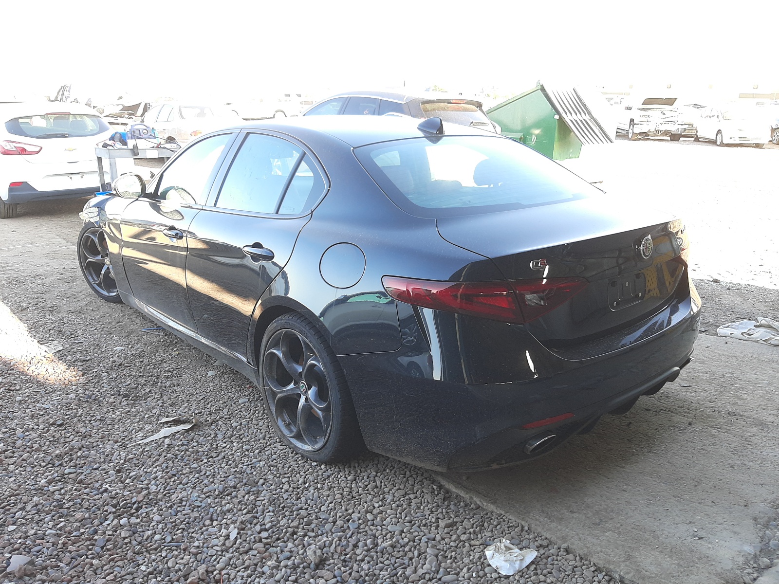 Photo 3 from auction – 2017 ALFA ROMEO GIULIA TI with VIN ZARFAECN4H7559118