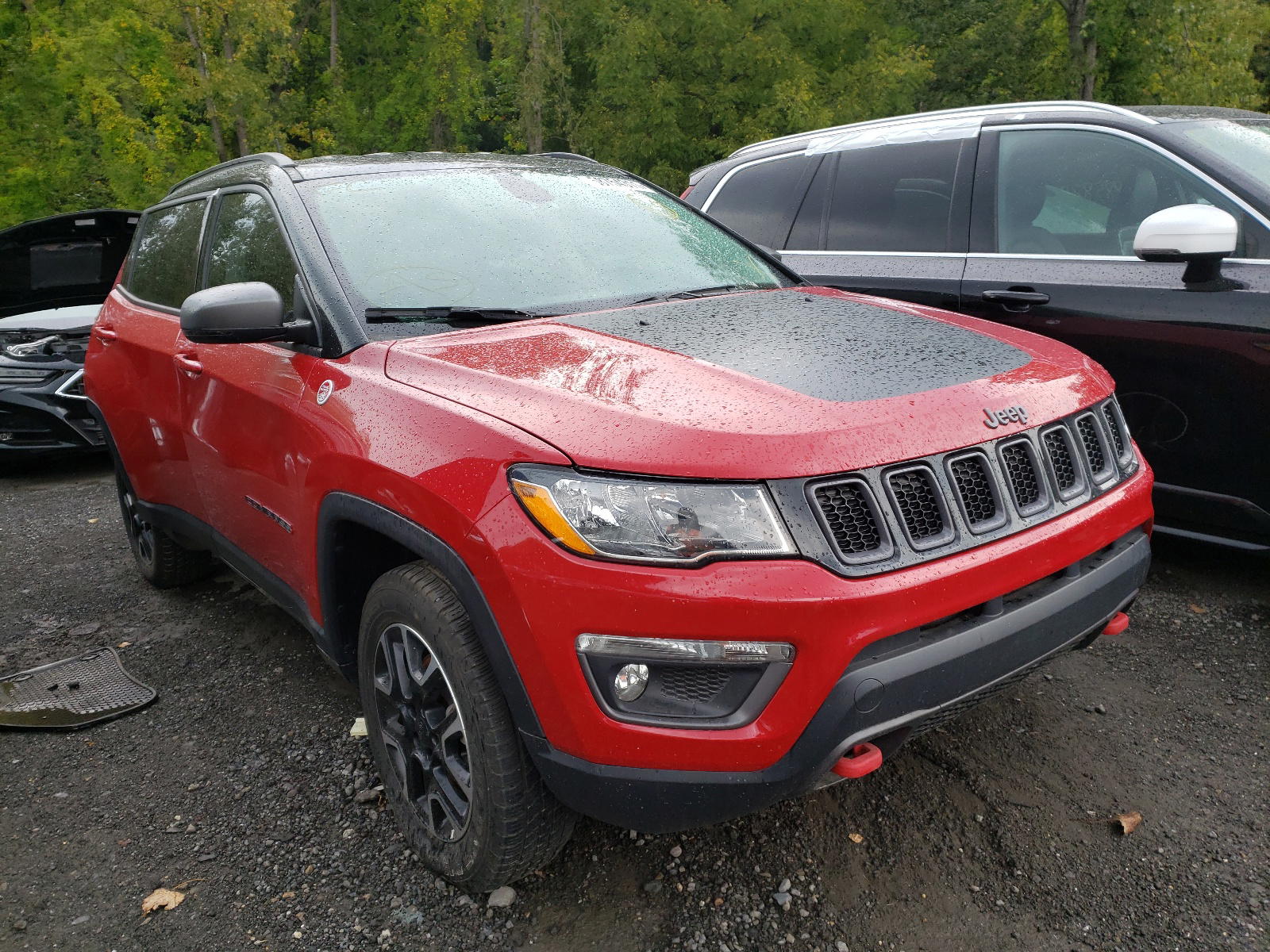 JEEP COMPASS TR 2019 with VIN 3C4NJDDB5KT848144 - Photo from auction