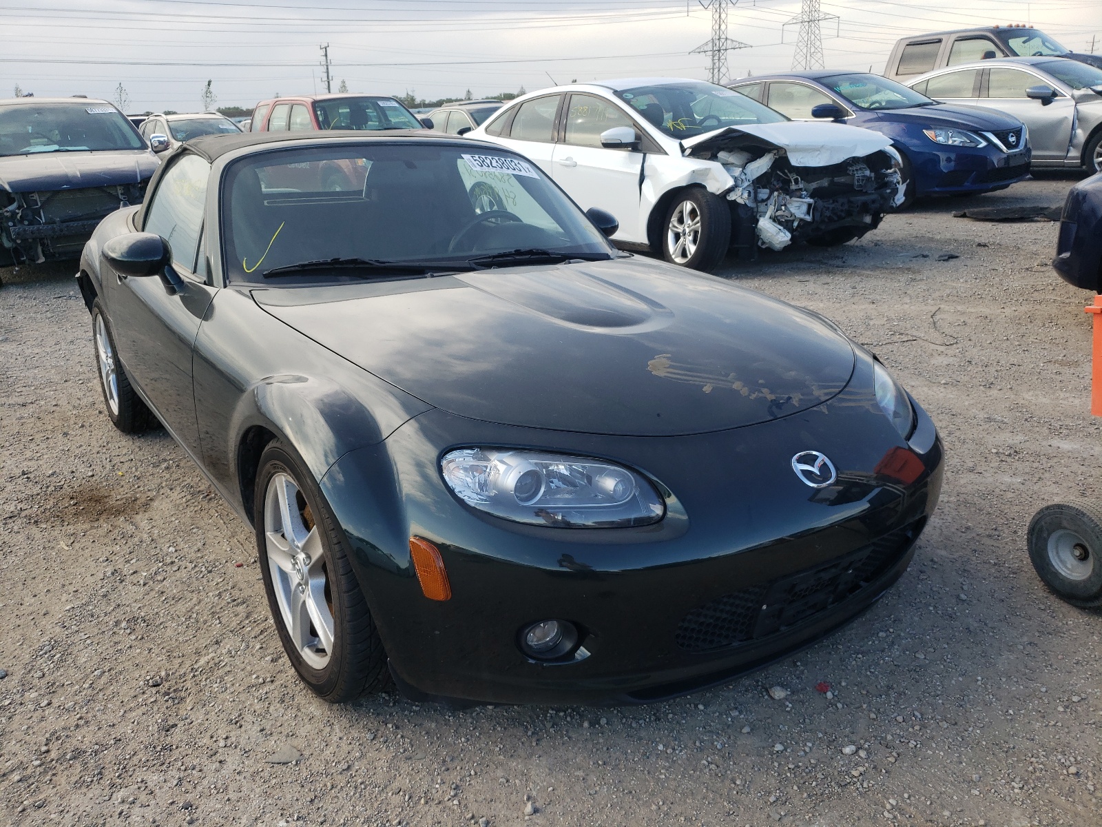 MAZDA MX-5 MIATA 2007 with VIN JM1NC25FX70133851 - Photo from auction