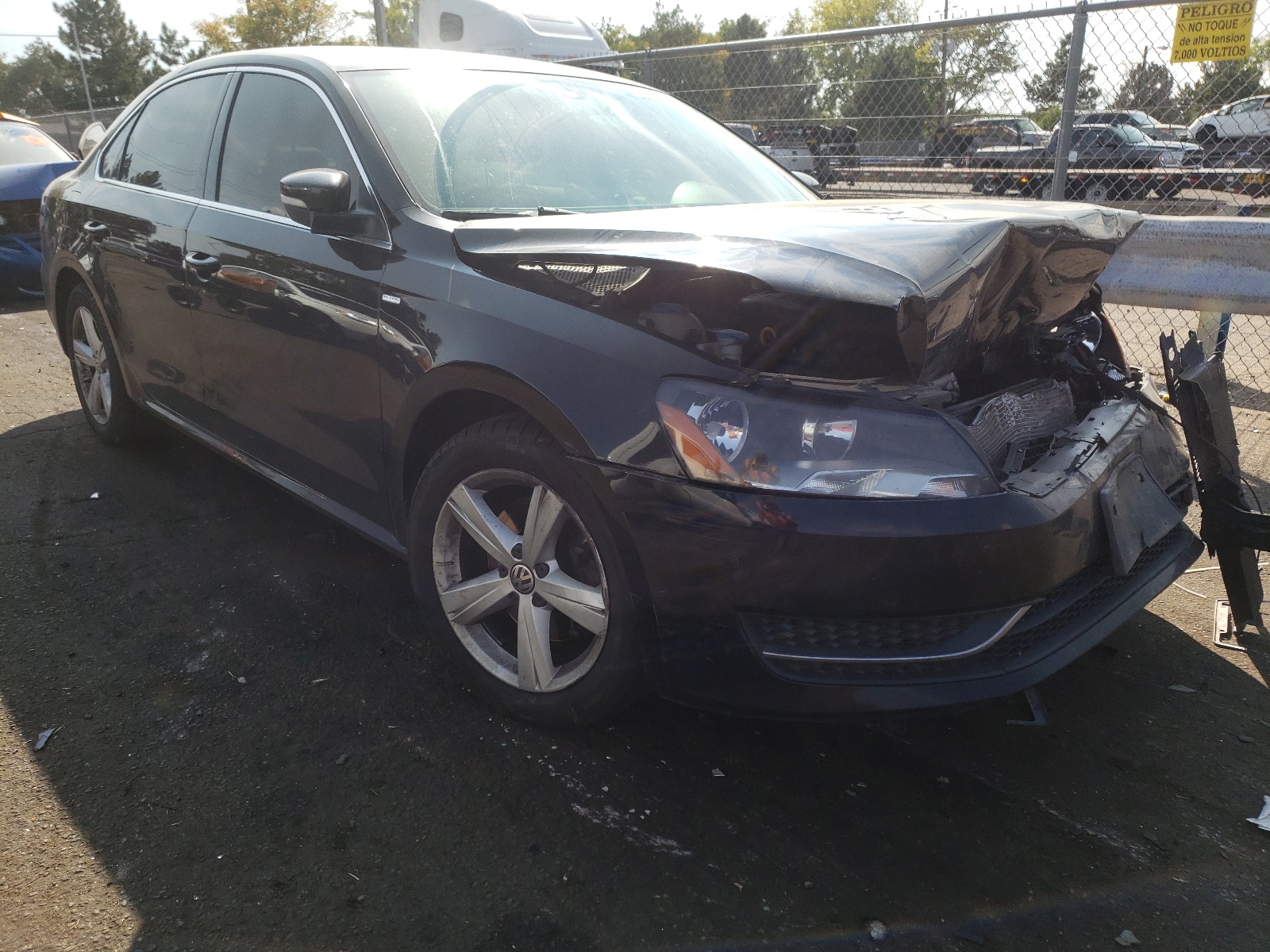 Photo 1 from auction – 2014 VOLKSWAGEN PASSAT S with VIN 1VWAT7A37EC058798