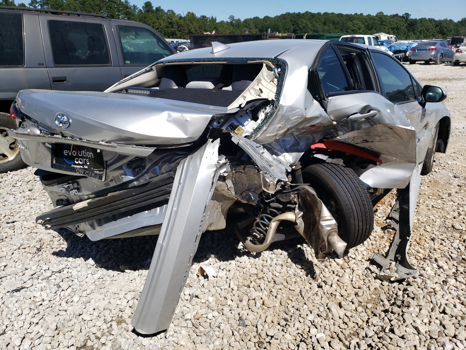 Photo 4 from auction – 2020 TOYOTA COROLLA LE with VIN 5YFEPRAE9LP052074
