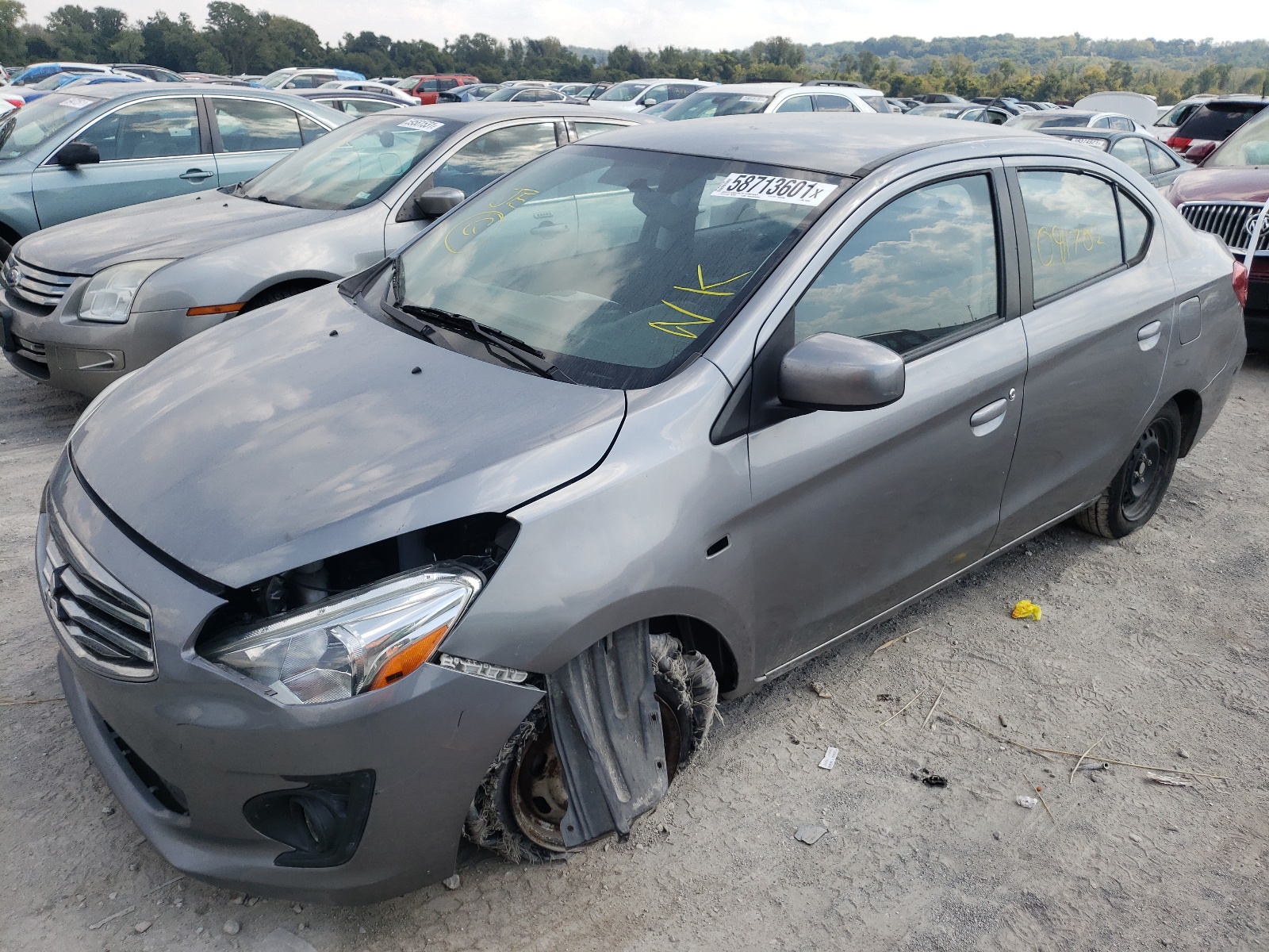 Photo 2 from auction – 2018 MITSUBISHI MIRAGE G4 with VIN ML32F3FJ3JHF08030