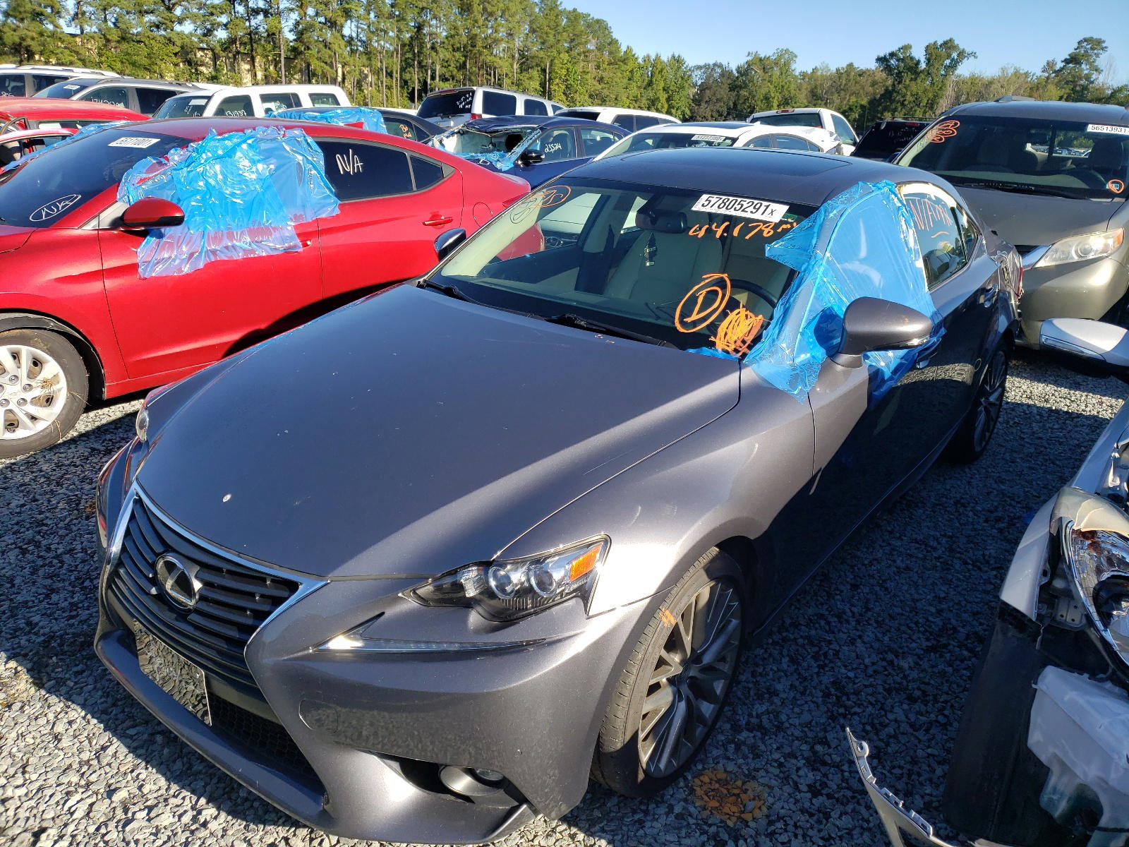Photo 2 from auction – 2015 LEXUS IS 250 with VIN JTHBF1D23F5054265