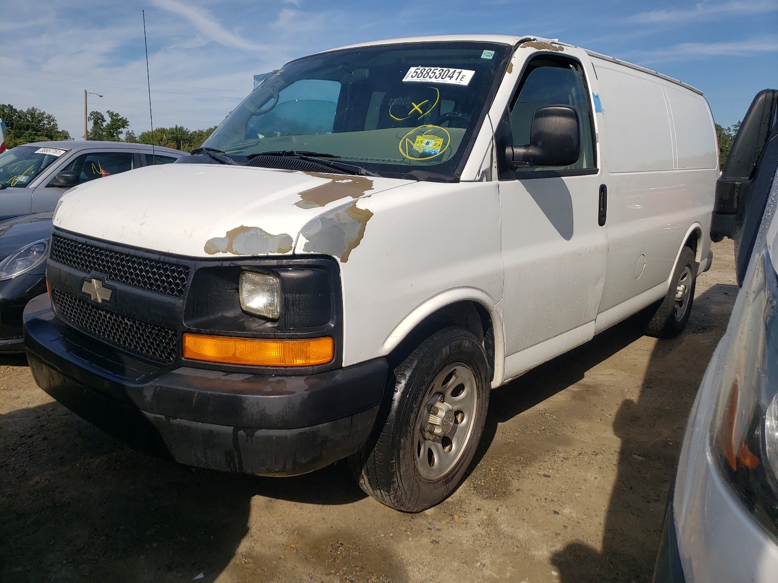 Photo 2 from auction – 2009 CHEVROLET EXPRESS G1 with VIN 1GCFG15X491145809