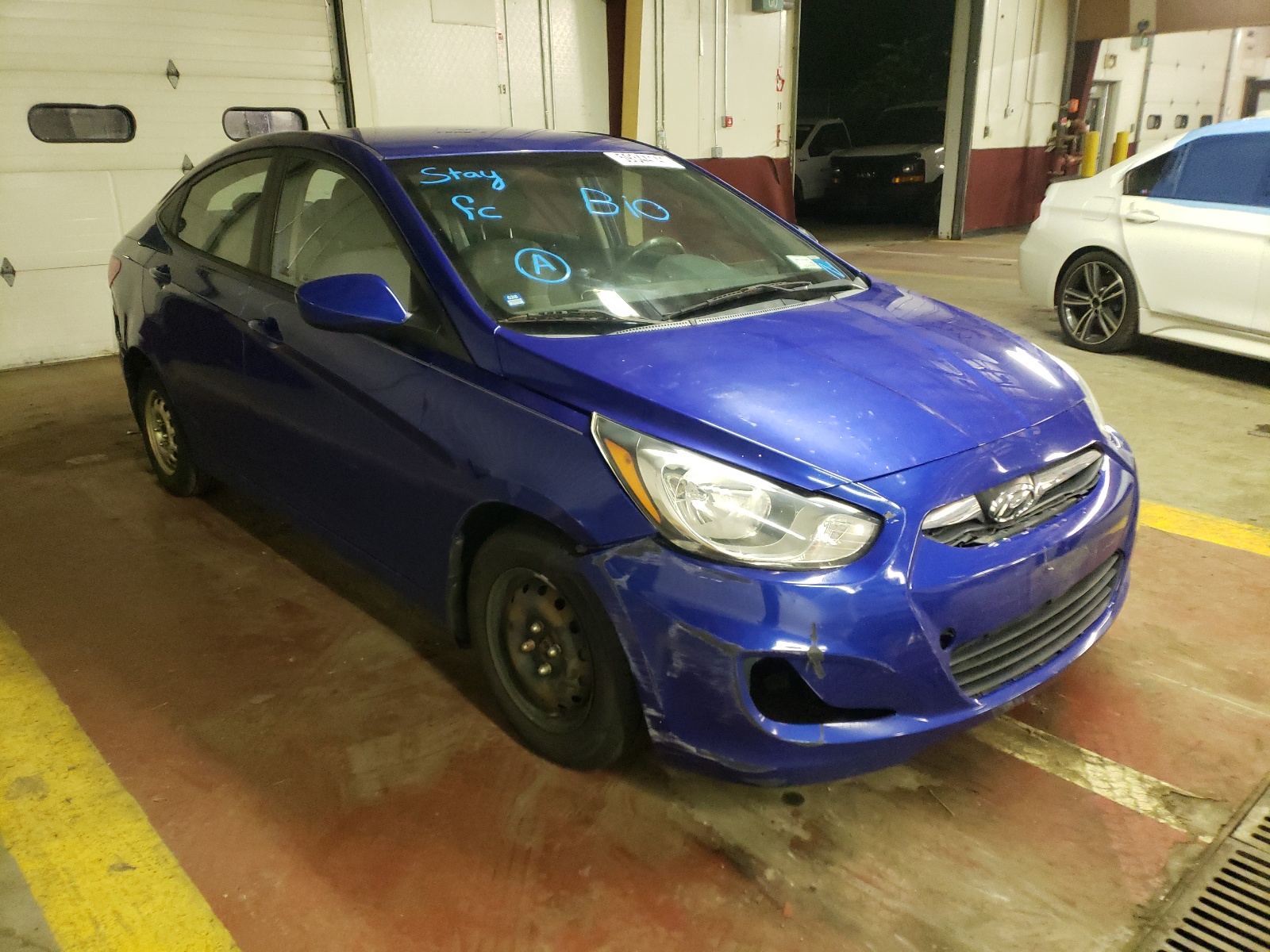 HYUNDAI ACCENT GLS 2013 with VIN KMHCT4AE7DU406728 - Photo from auction