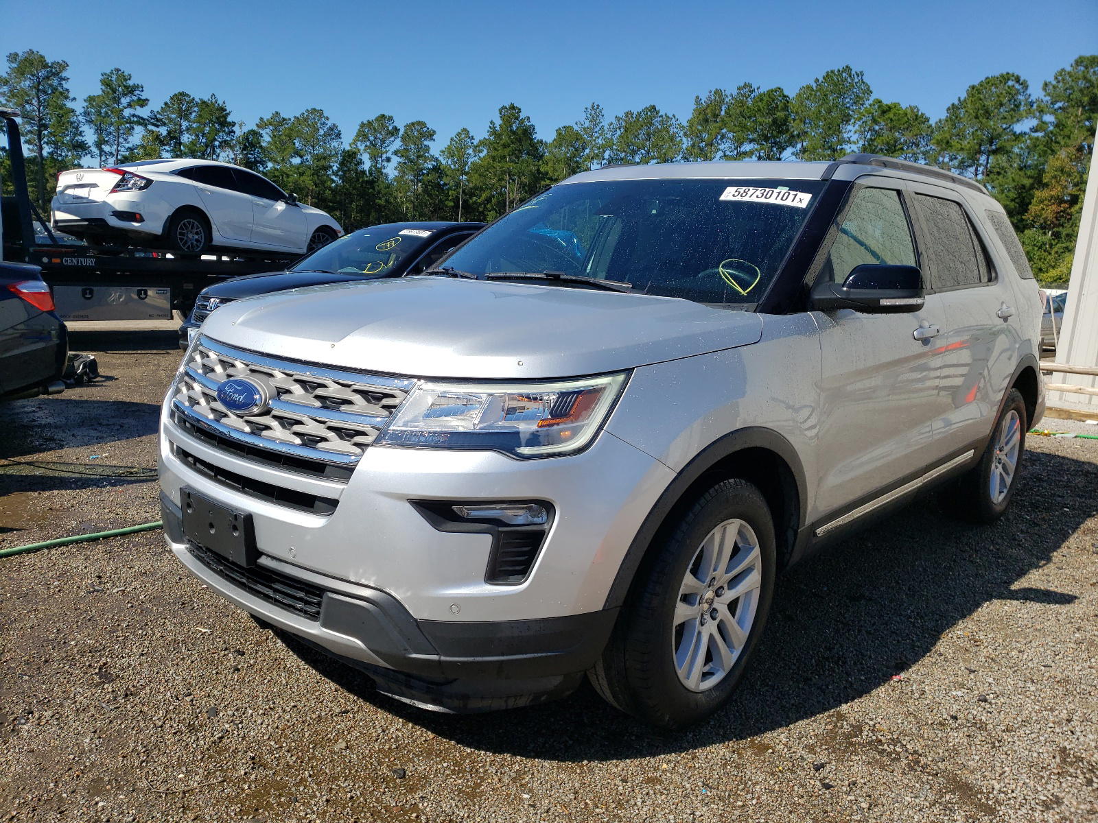 Photo 2 from auction – 2018 FORD EXPLORER X with VIN 1FM5K8D88JGB94151