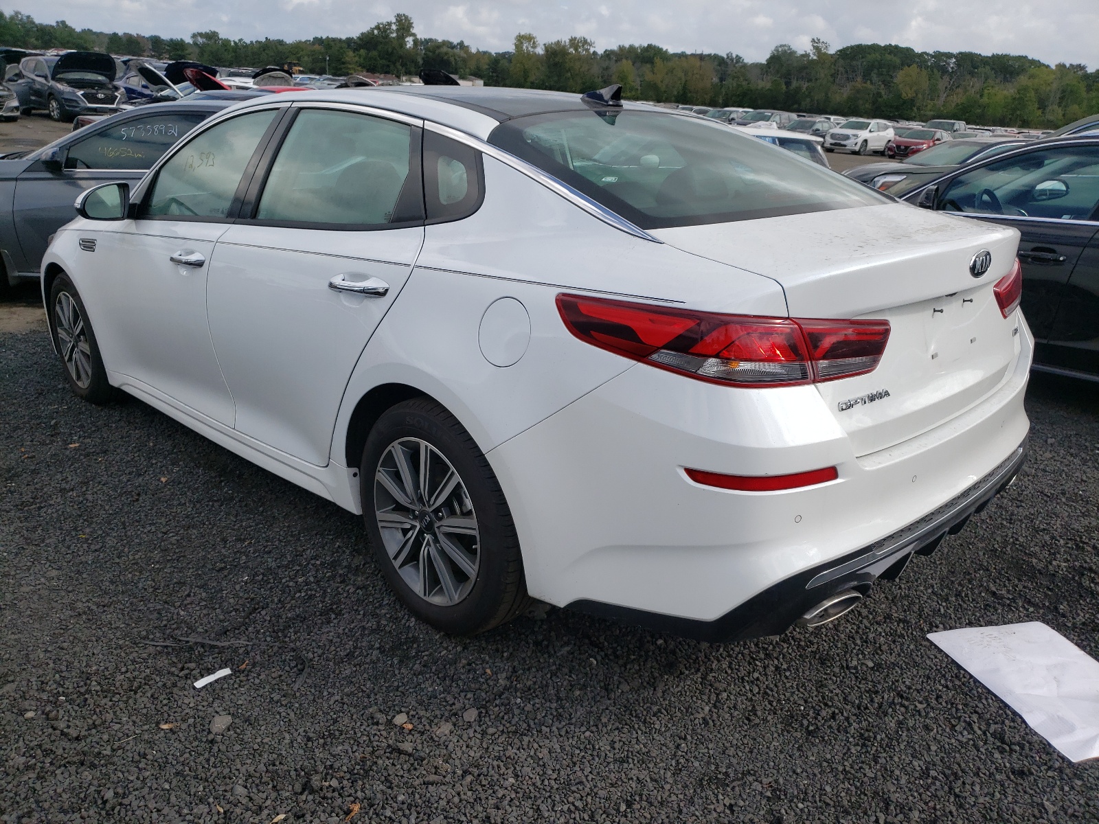 Photo 3 from auction – 2020 KIA OPTIMA EX with VIN 5XXGU4L19LG394440