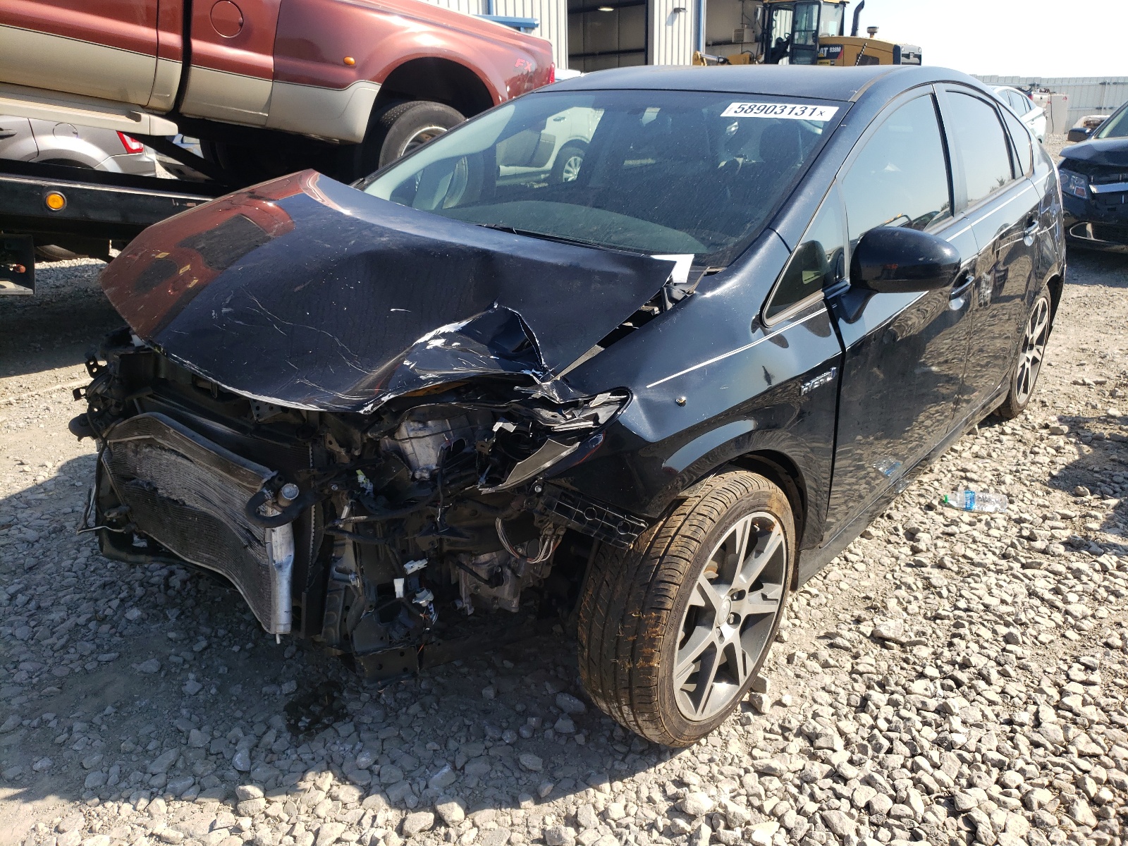 صورة رقم 2 من المزاد - 2012 TOYOTA PRIUS مع VIN JTDKN3DU1C5522684