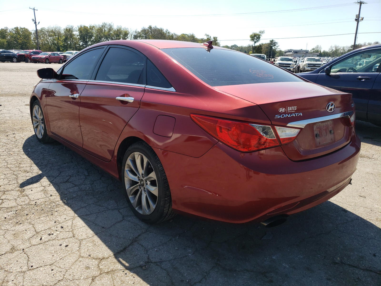 Photo 3 from auction – 2012 HYUNDAI SONATA SE with VIN 5NPEC4ABXCH387393