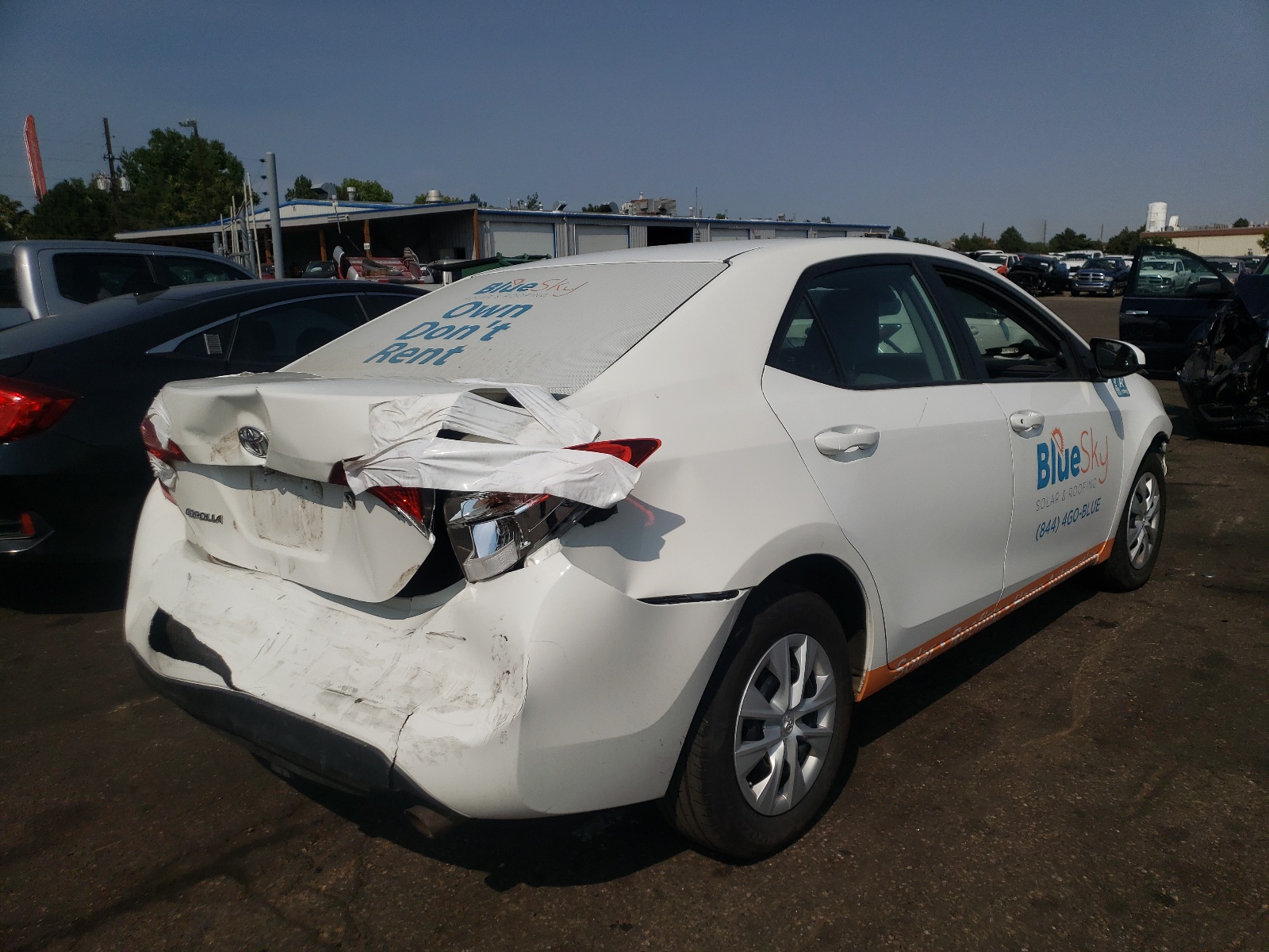 Photo 4 from auction – 2019 TOYOTA COROLLA L with VIN 5YFBURHE8KP863056