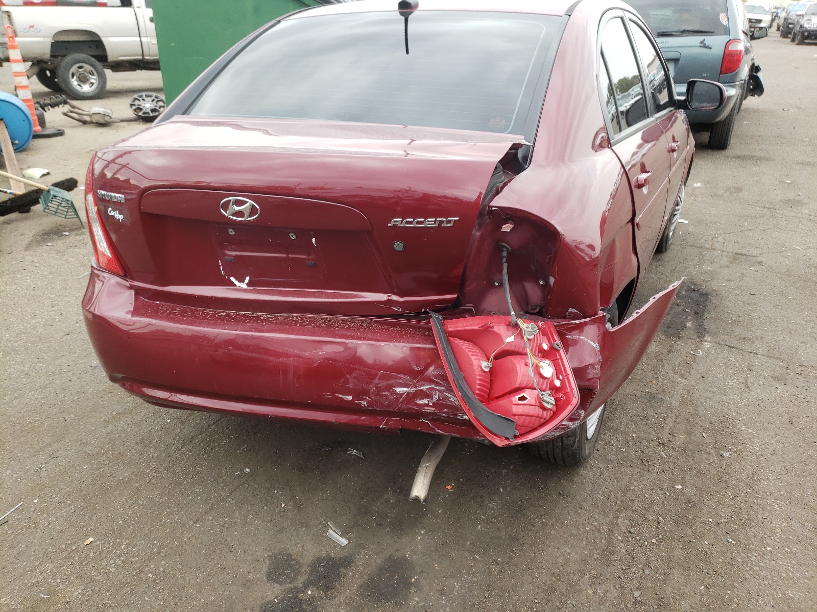 Photo 9 from auction – 2011 HYUNDAI ACCENT GLS with VIN KMHCN4AC6BU597127
