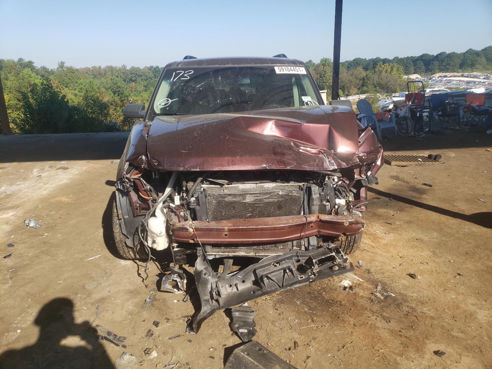 Photo 9 from auction – 2010 FORD FLEX SE with VIN 2FMGK5BC1ABD01496