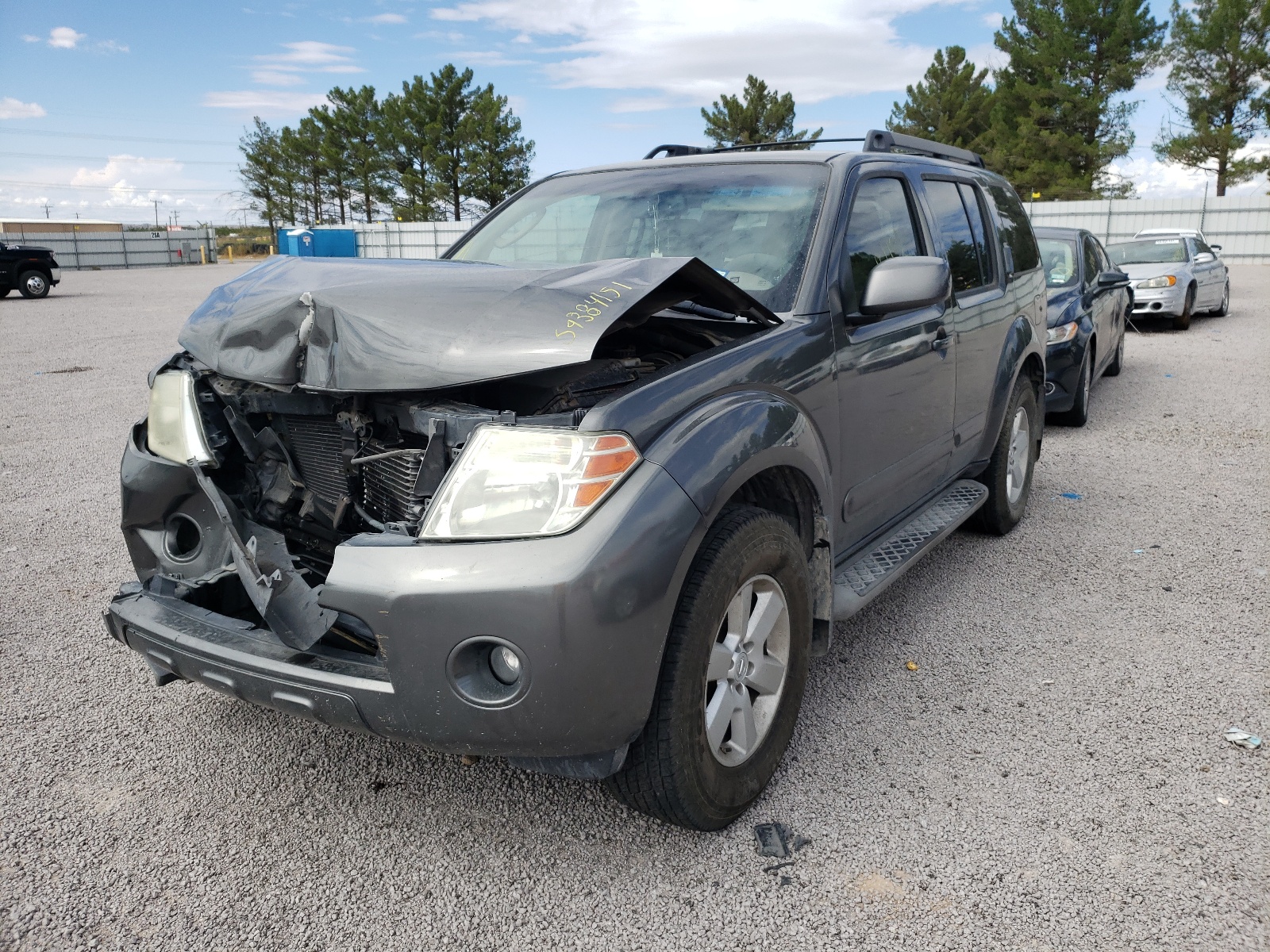Photo 2 from auction – 2008 NISSAN PATHFINDER with VIN 5N1AR18U18C634771