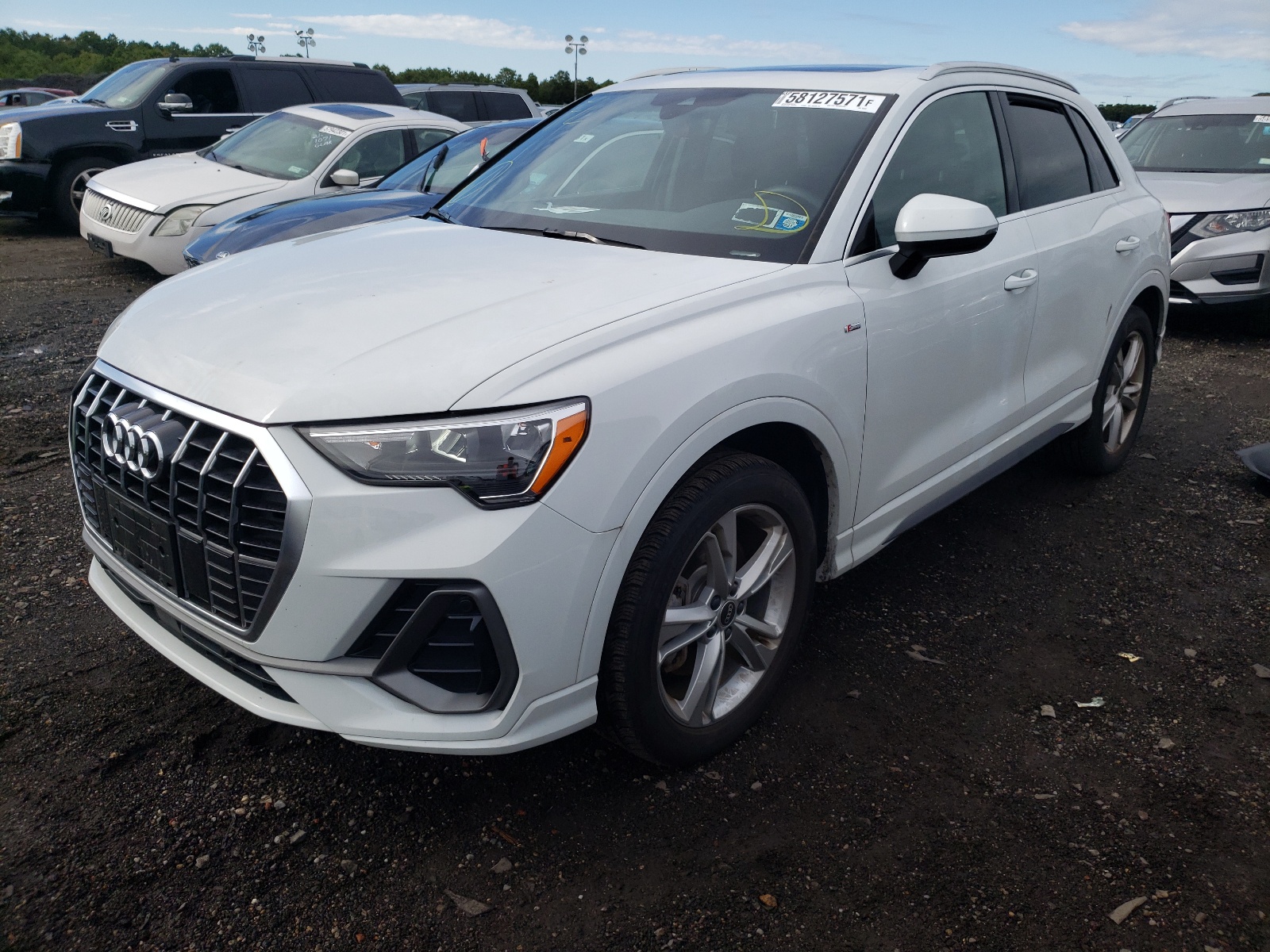 Photo 2 from auction – 2021 AUDI Q3 PREMIUM with VIN WA1DECF34M1023507