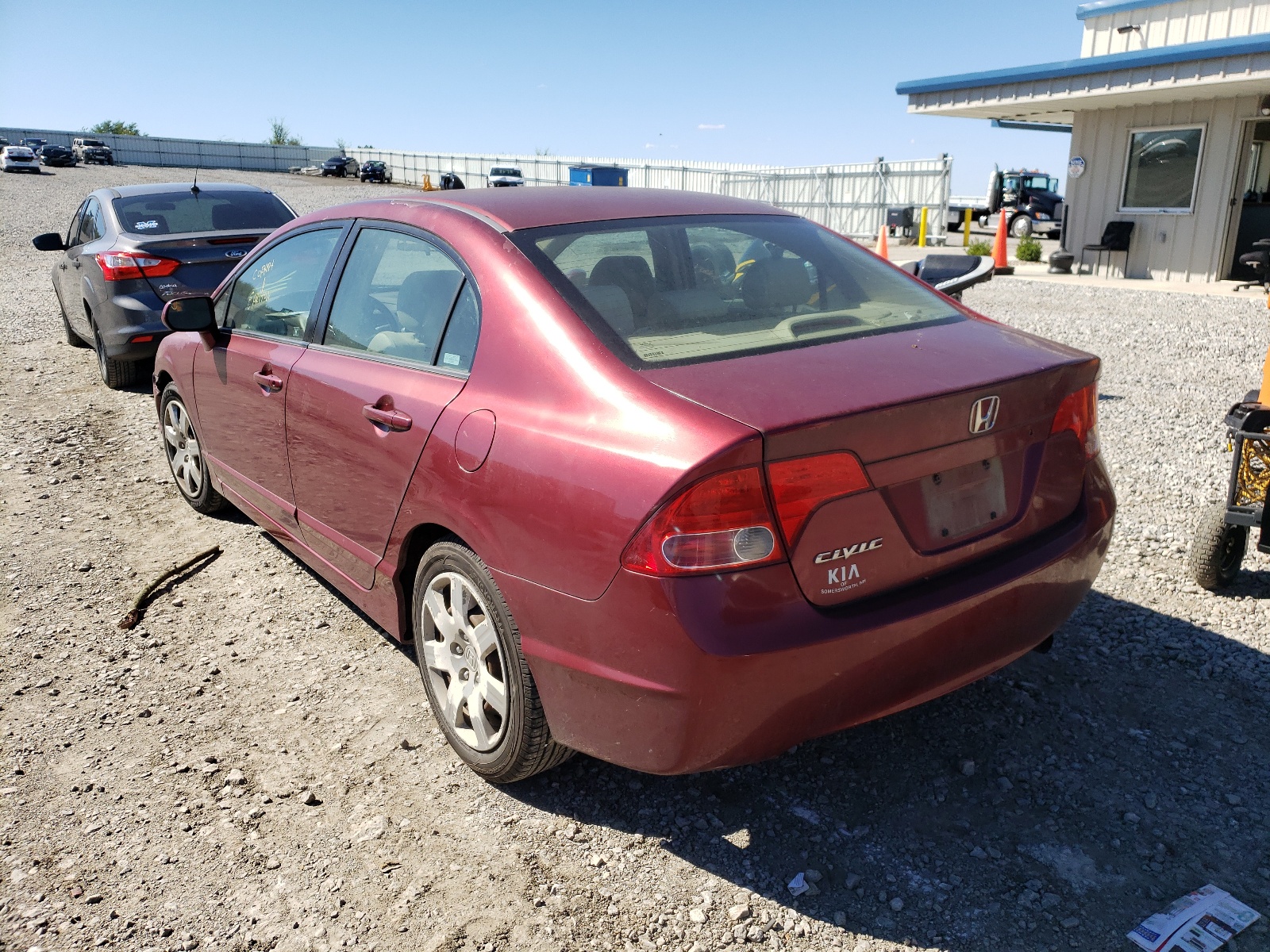 Photo 3 from auction – 2008 HONDA CIVIC LX with VIN 2HGFA16538H529645