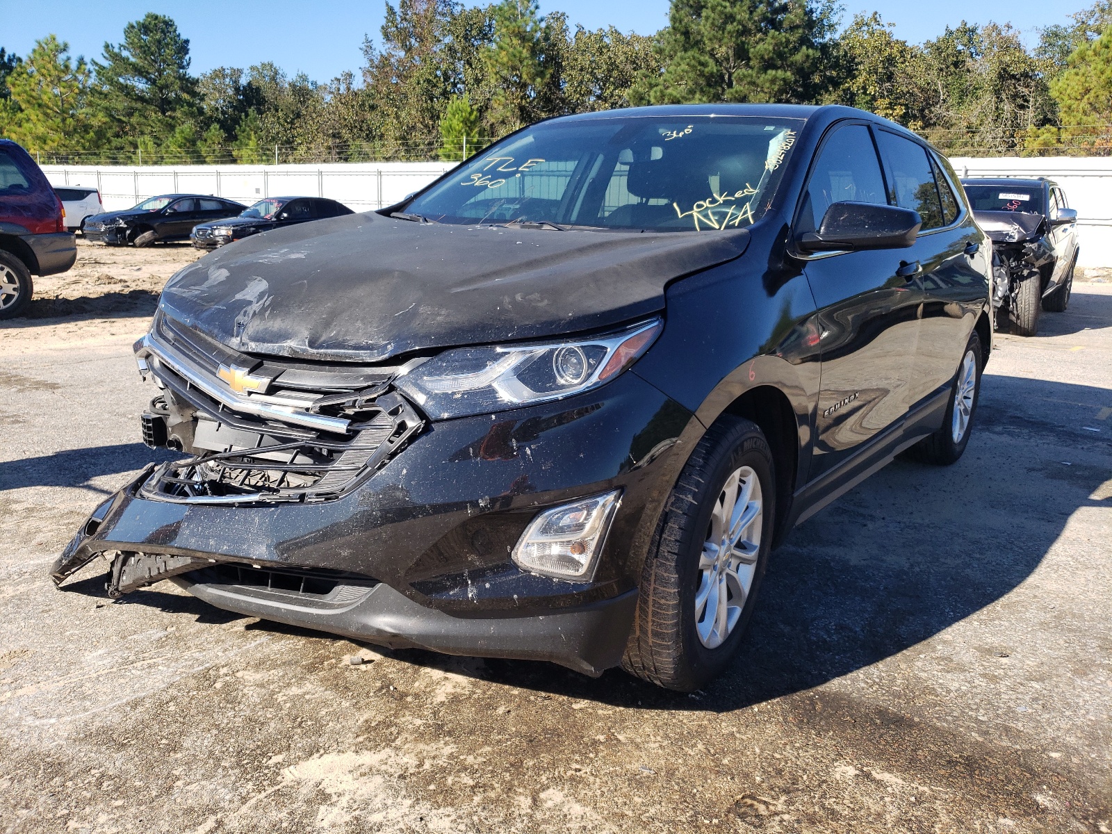 Photo 2 from auction – 2018 CHEVROLET EQUINOX LT with VIN 2GNAXJEVXJ6322272