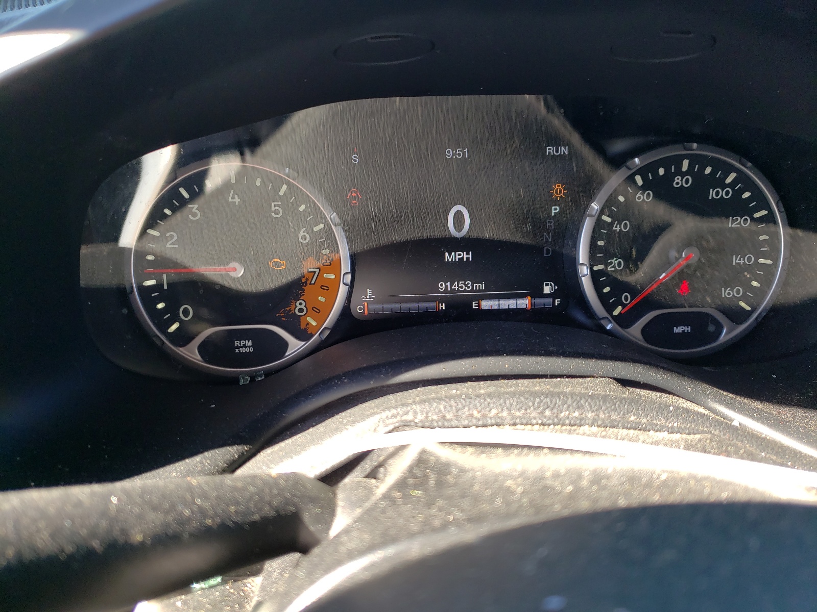 Photo 8 from auction – 2017 JEEP RENEGADE T with VIN ZACCJBCB8HPF02831