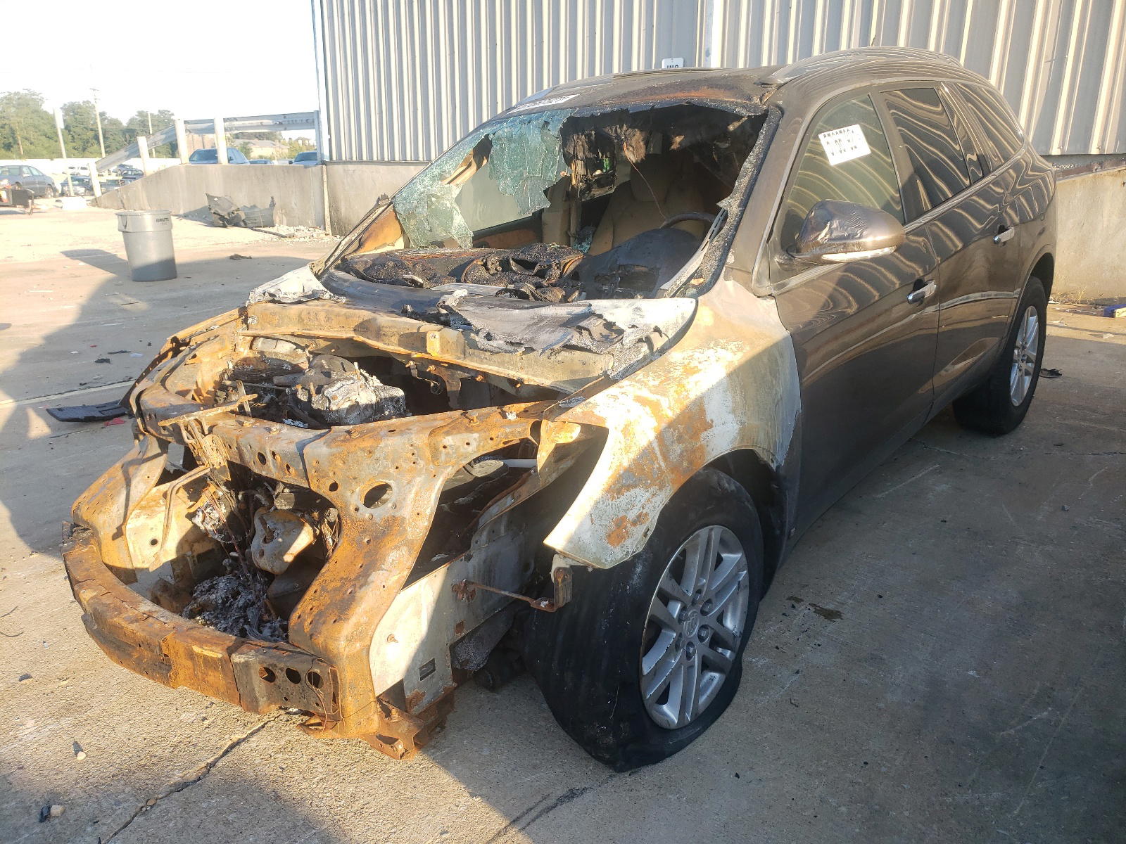 Photo 2 from auction – 2008 BUICK ENCLAVE CX with VIN 5GAER13768J218350