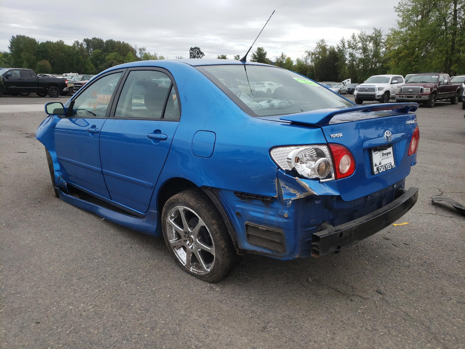 Photo 3 from auction – 2008 TOYOTA COROLLA CE with VIN 2T1BR30E68C929073