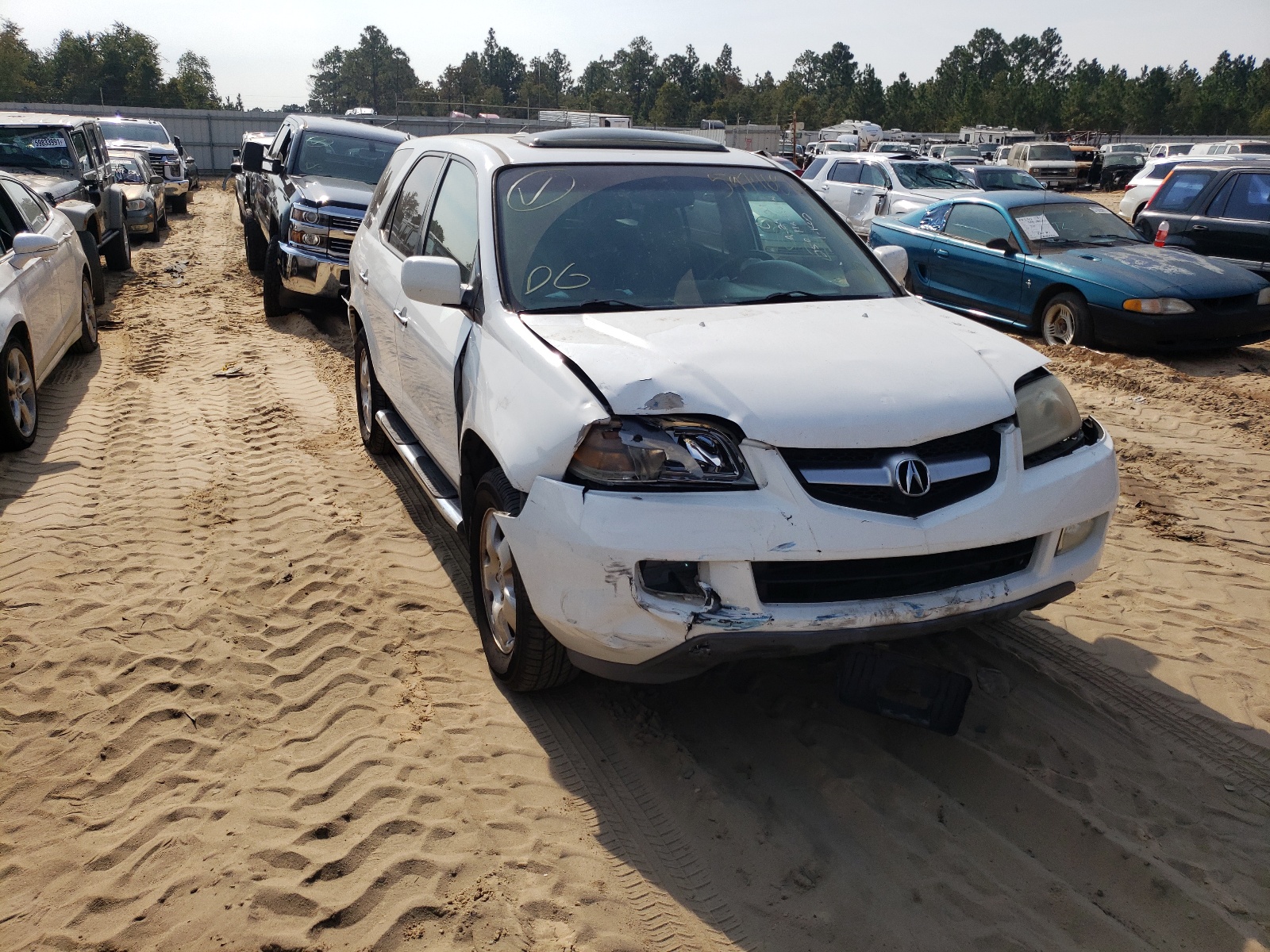 ACURA MDX 2006 with VIN 2HNYD18266H544584 - Photo from auction