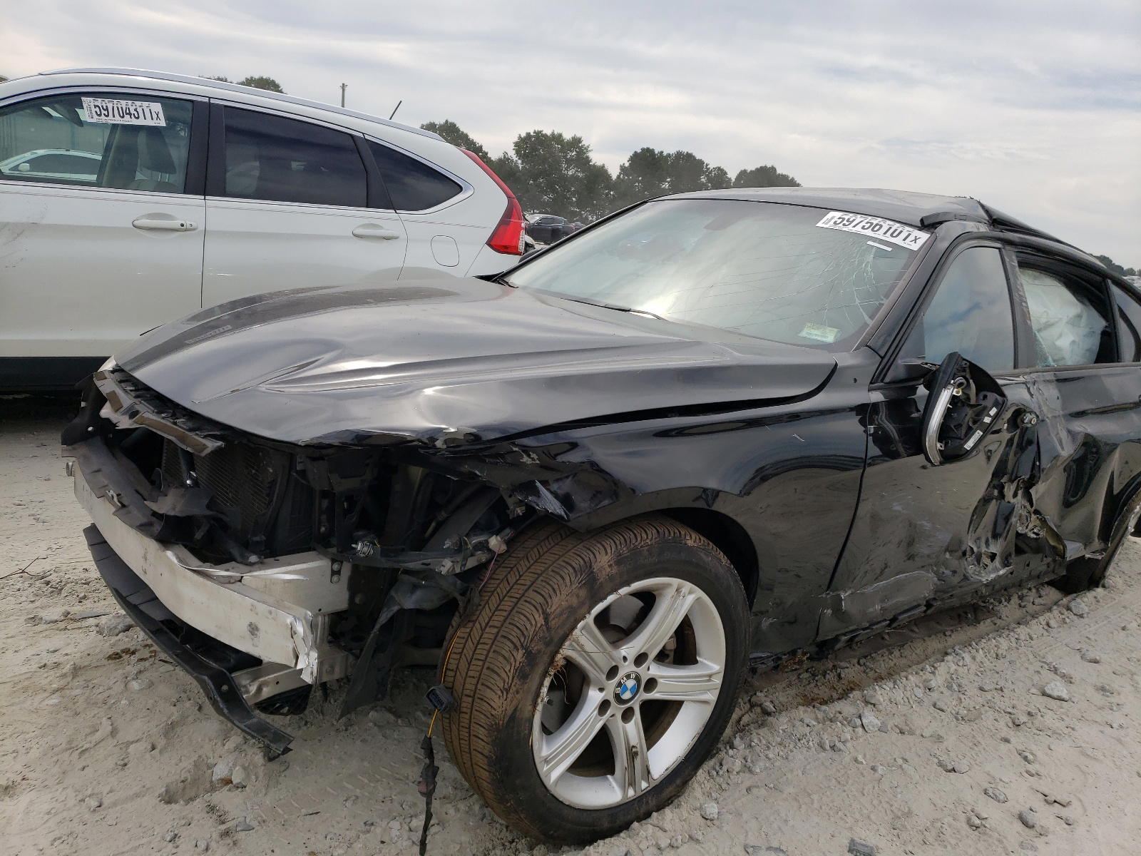 Photo 9 from auction – 2015 BMW 320 with VIN WBA3B1G57FNT03641