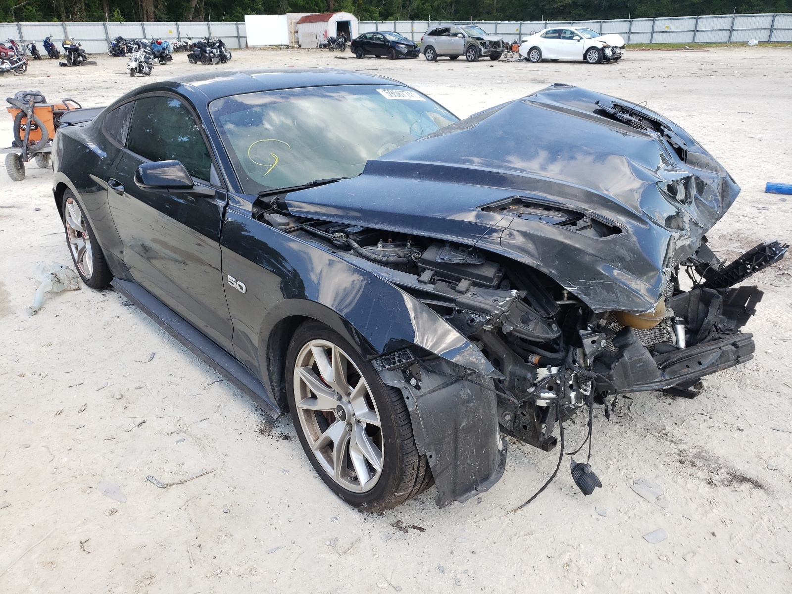 Photo 1 from auction – 2015 FORD MUSTANG GT with VIN 1FA6P8CF1F5357595