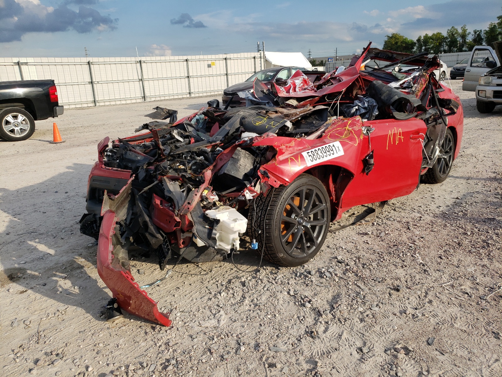 Photo 2 from auction – 2018 SUBARU WRX PREMIU with VIN JF1VA1C65J9812115
