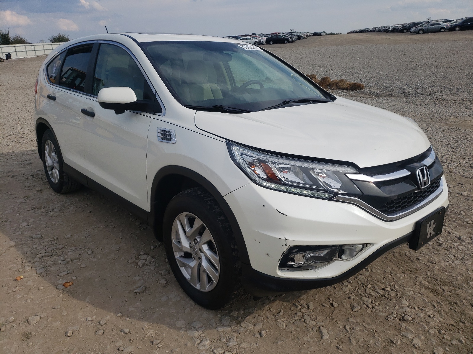 HONDA CR-V EX 2016 with VIN 5J6RM4H57GL127284 - Photo from auction