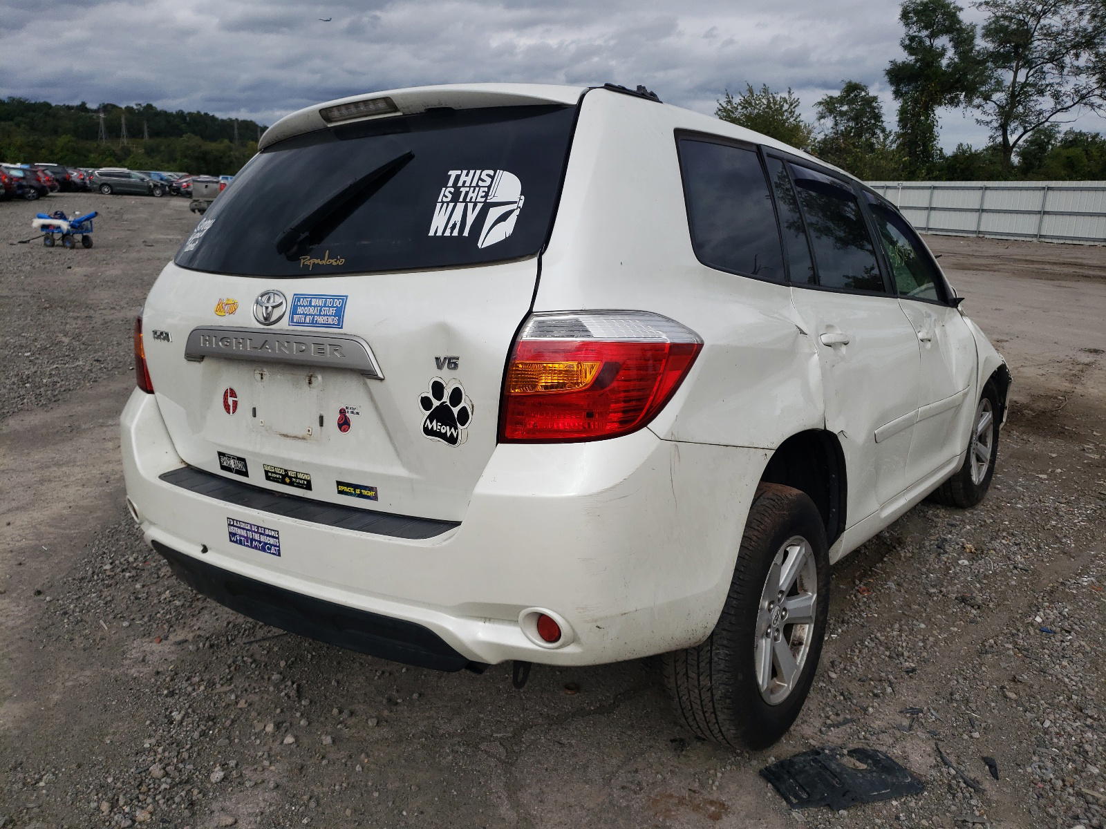 Photo 4 from auction – 2008 TOYOTA HIGHLANDER with VIN JTEDS41A782003029