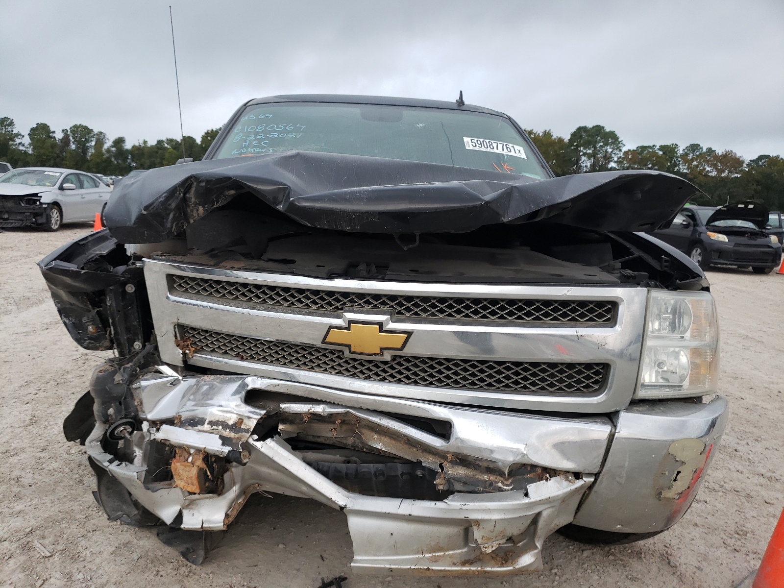 Photo 9 from auction – 2012 CHEVROLET SILVERADO with VIN 1GCRCREAXCZ215941