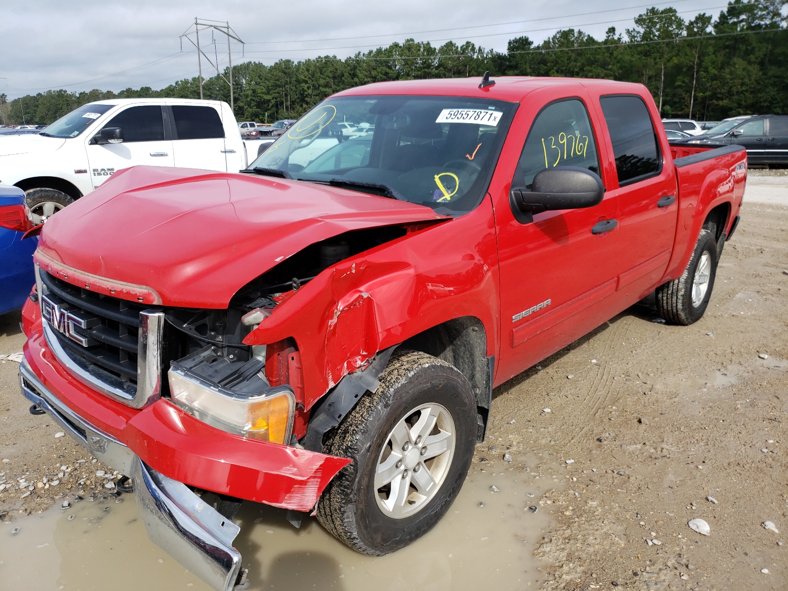 Photo 2 from auction – 2011 GMC SIERRA K15 with VIN 3GTP2VE37BG109403
