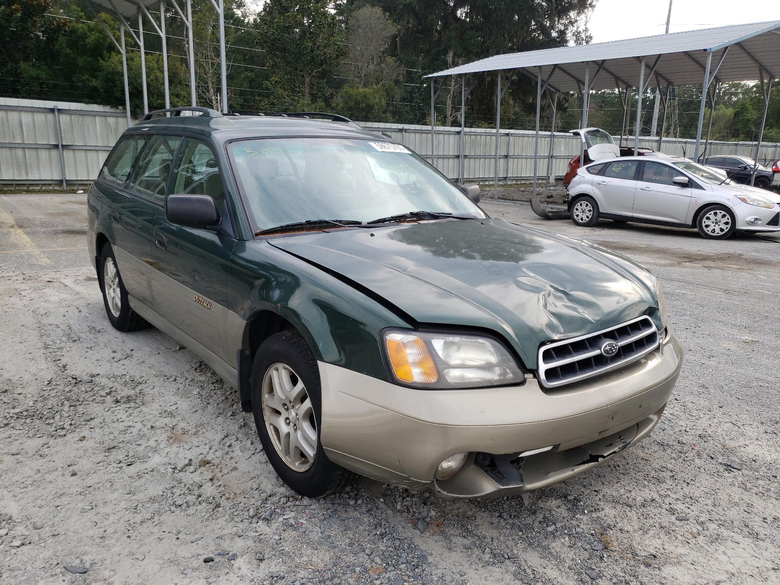 SUBARU LEGACY OUT 2000 with VIN 4S3BH6753Y7650286 - Photo from auction