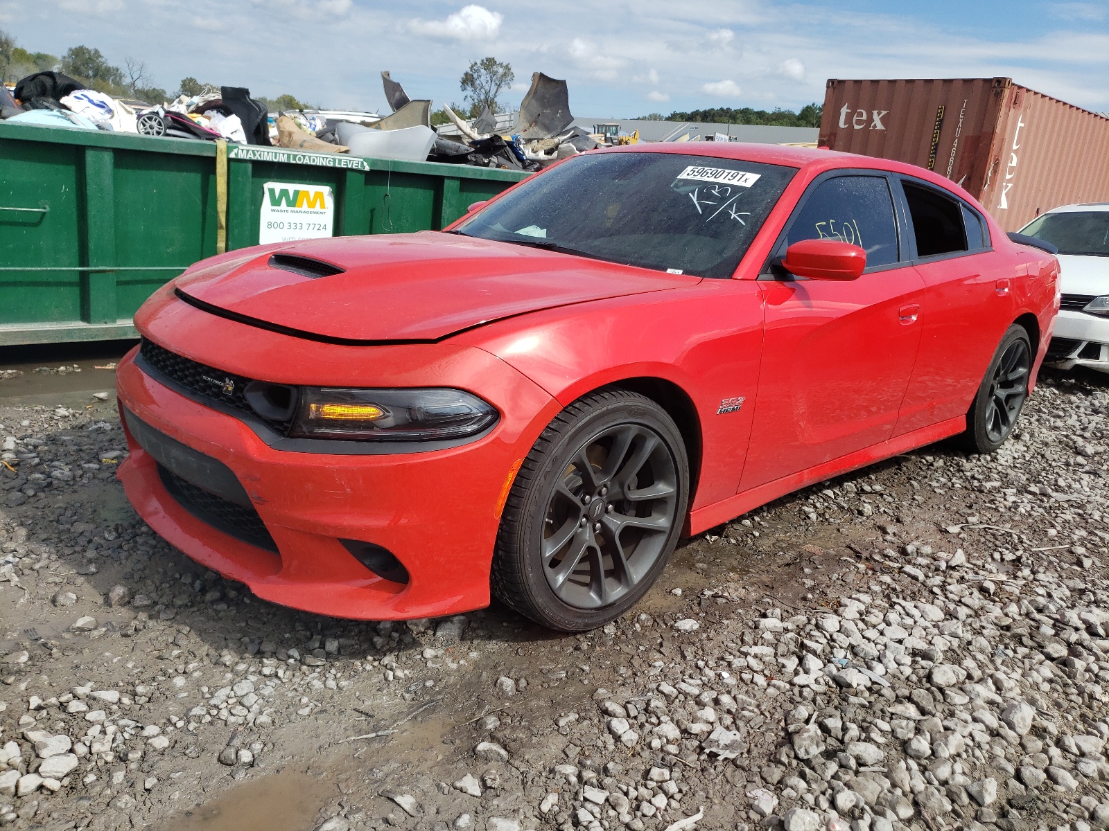 Photo 2 from auction – 2021 DODGE CHARGER SC with VIN 2C3CDXGJ2MH581628